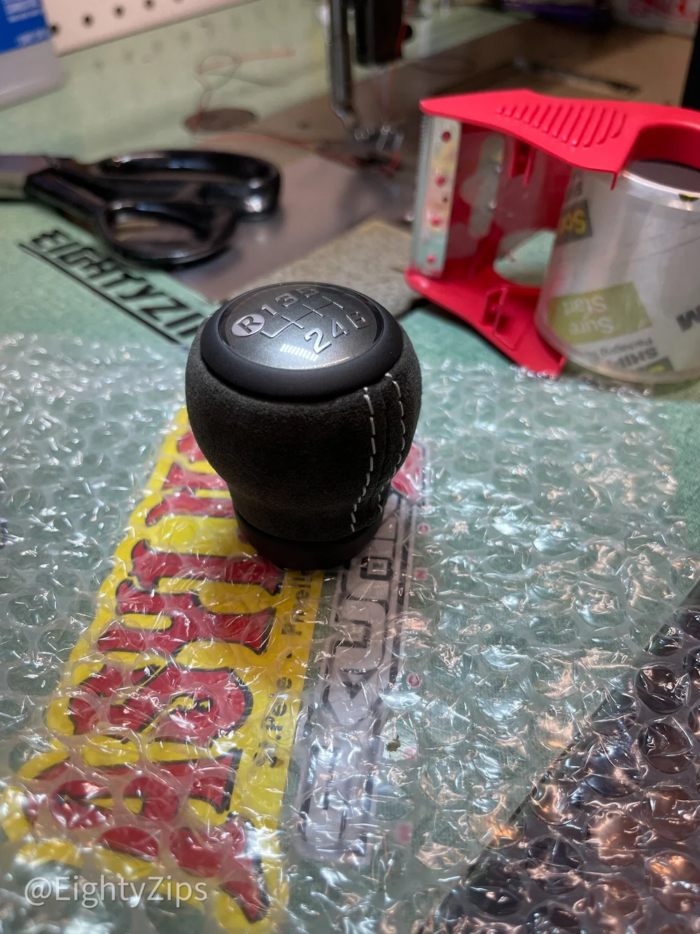 Alcantara® Shift Knob GT86/FRS/BRZ — EightyZips Interior Supply