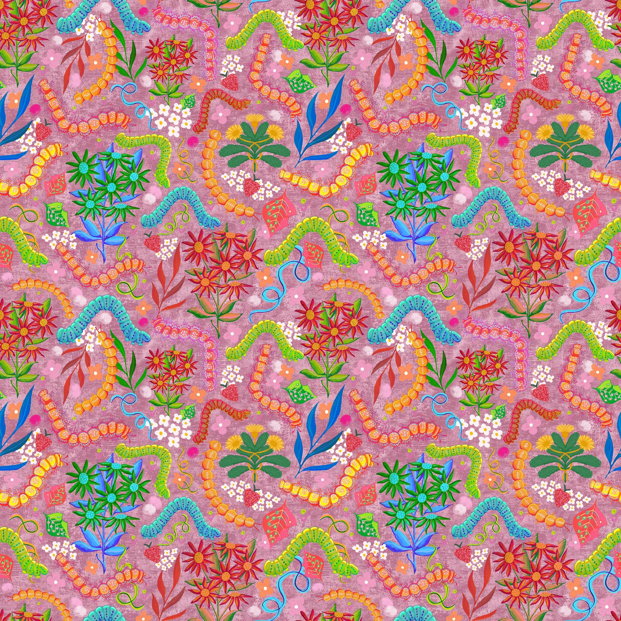 Bugs & butterflys on red texture.jpg