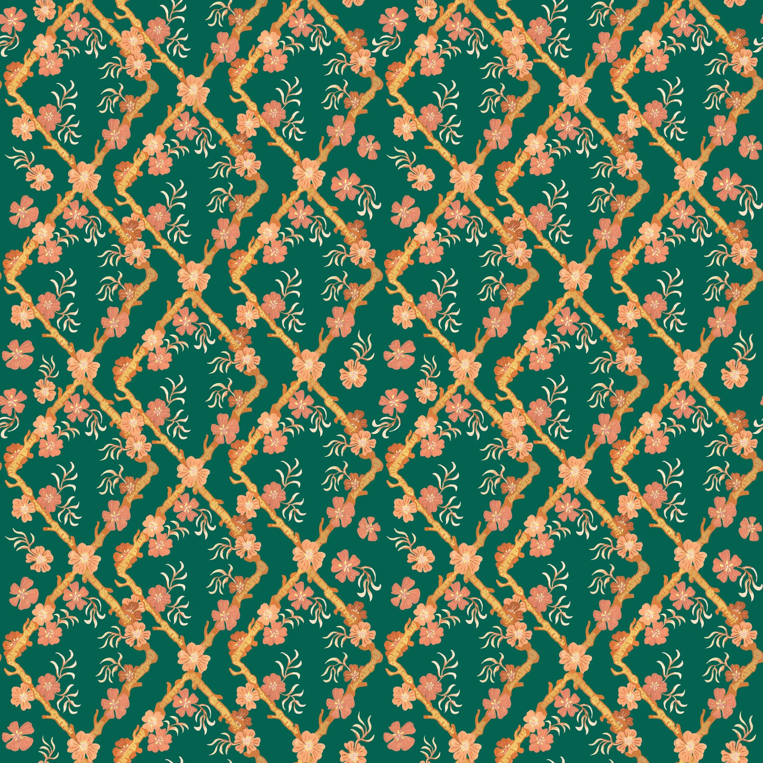 Diagonal twig design on green.jpg