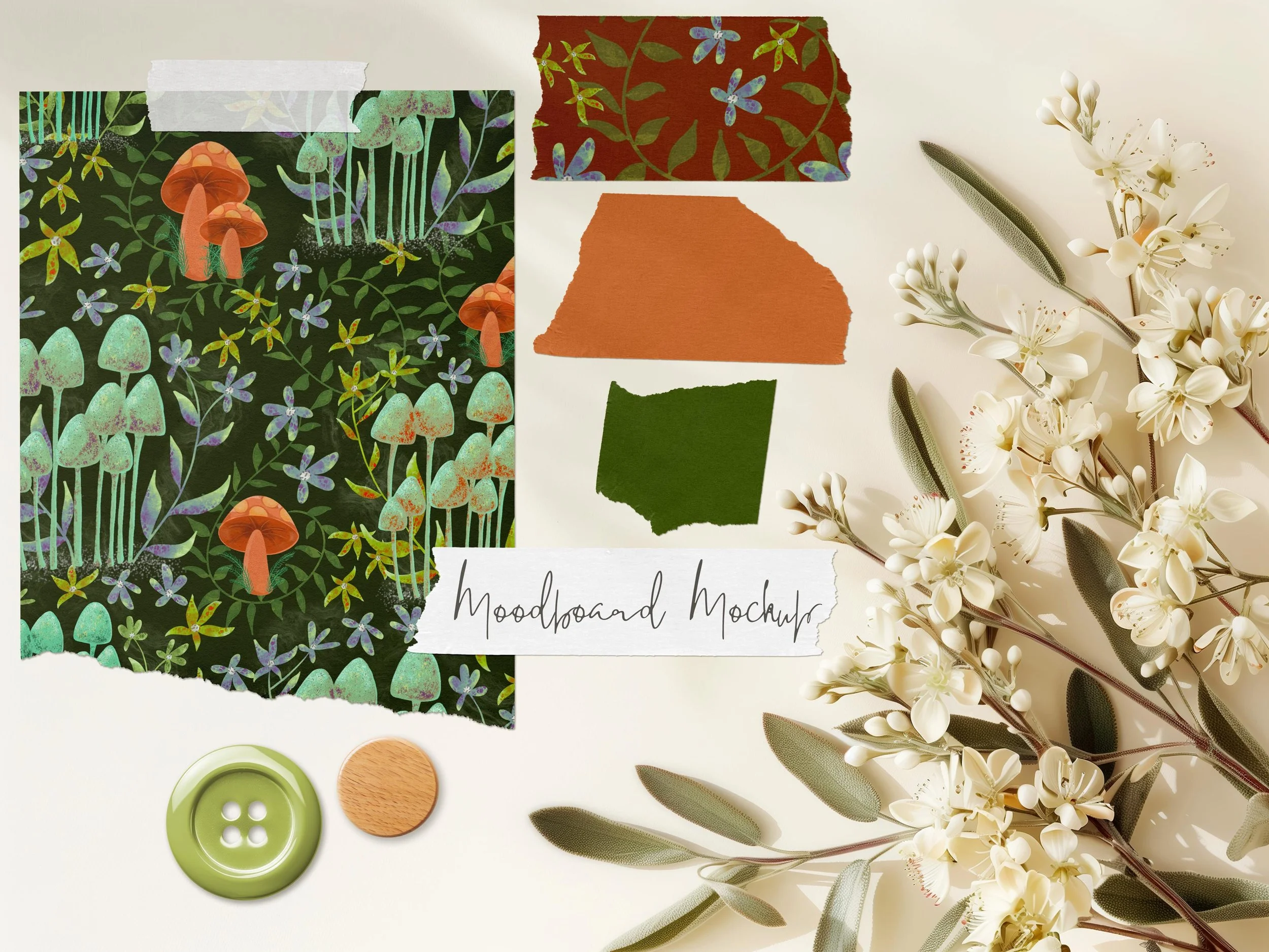 Woodland Mushroom mood board.jpg