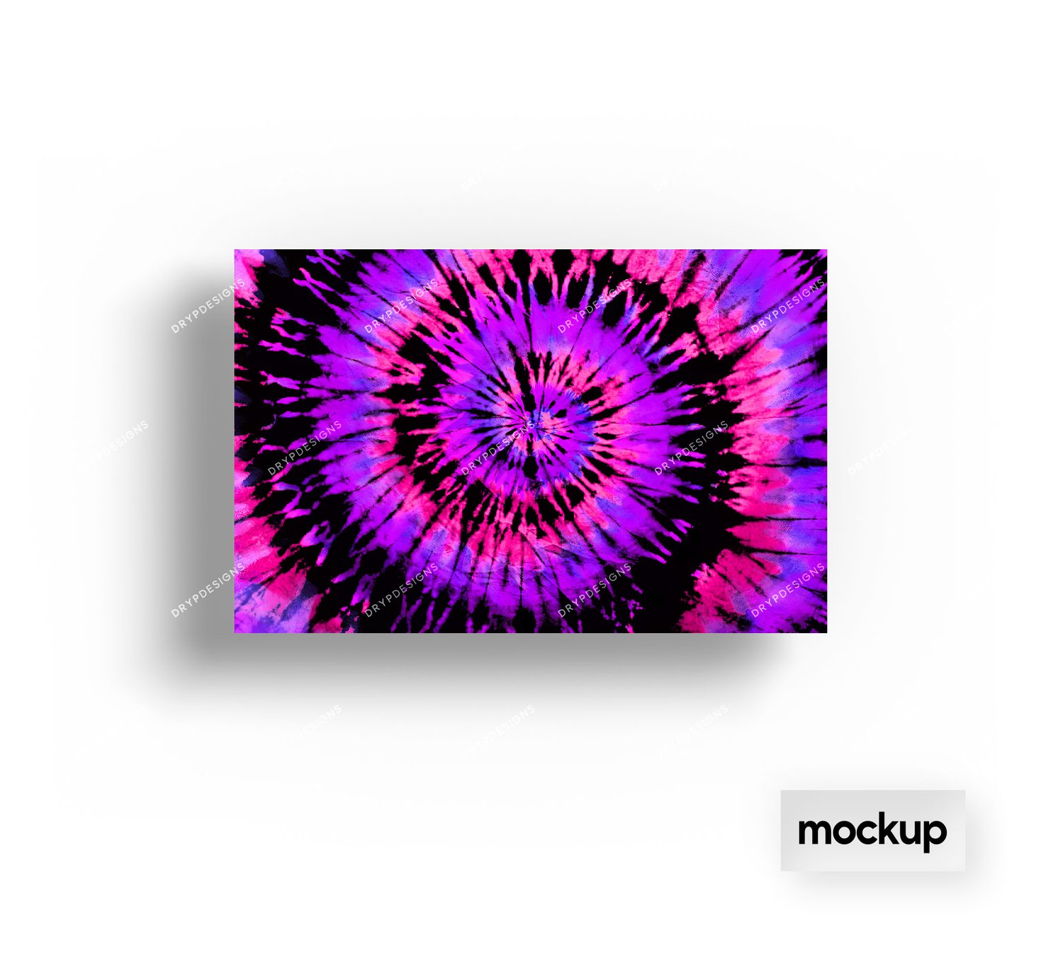 Black + Pink + Purple Tiedye Digital Paper — drypdesigns