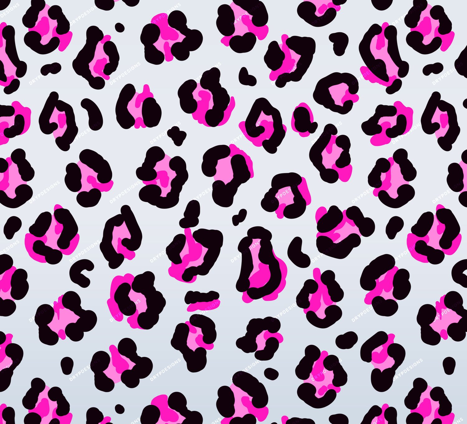 Pink Leopard Print Seamless Pattern — drypdesigns