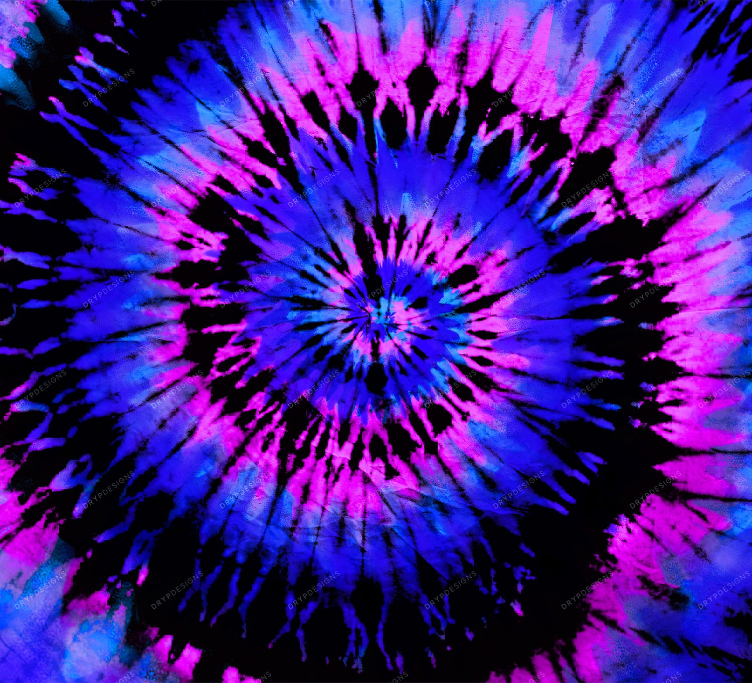 Pink + Black + Blue Tiedye Digital Paper Background — drypdesigns