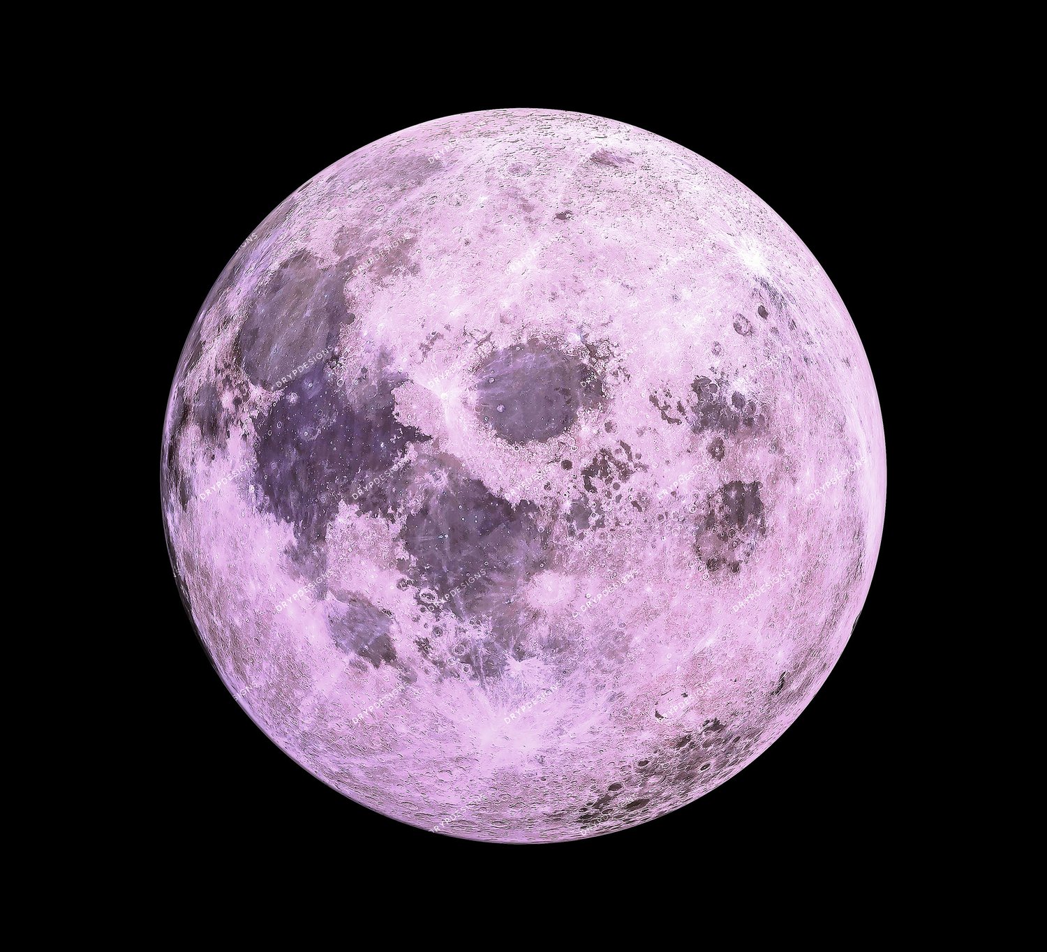 Pink Moon PNG — drypdesigns