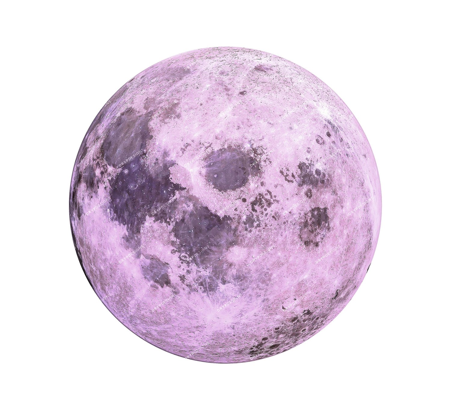 Pink Moon PNG — drypdesigns