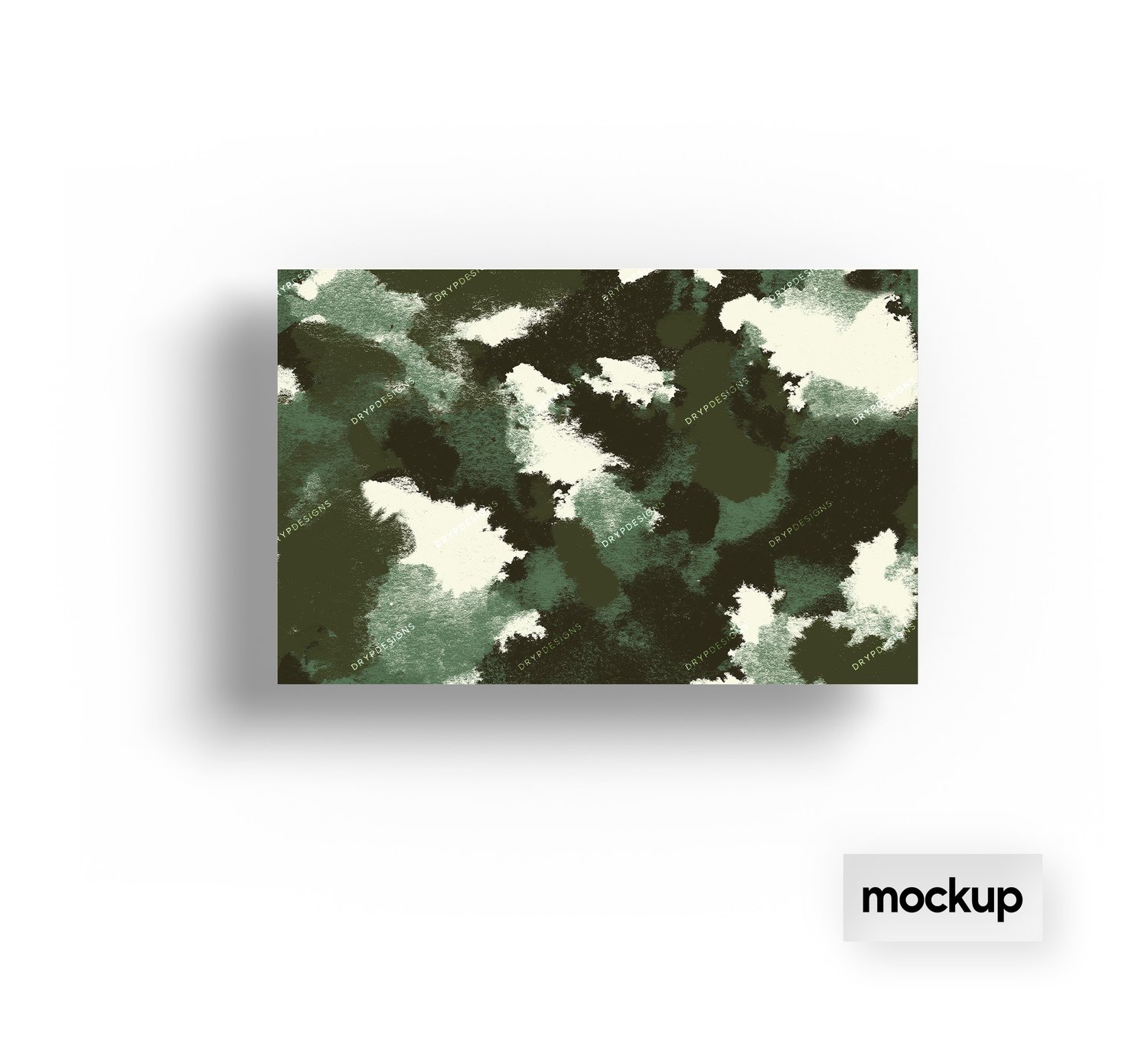 Military Green Camouflage Seamless Background — drypdesigns