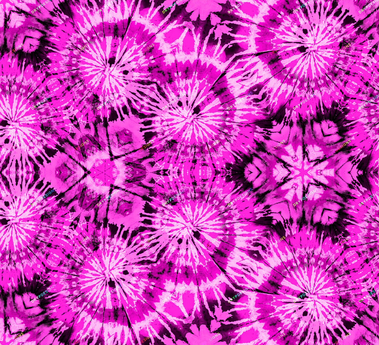 Pink Tie-Dye Seamless Pattern Background Pattern — drypdesigns