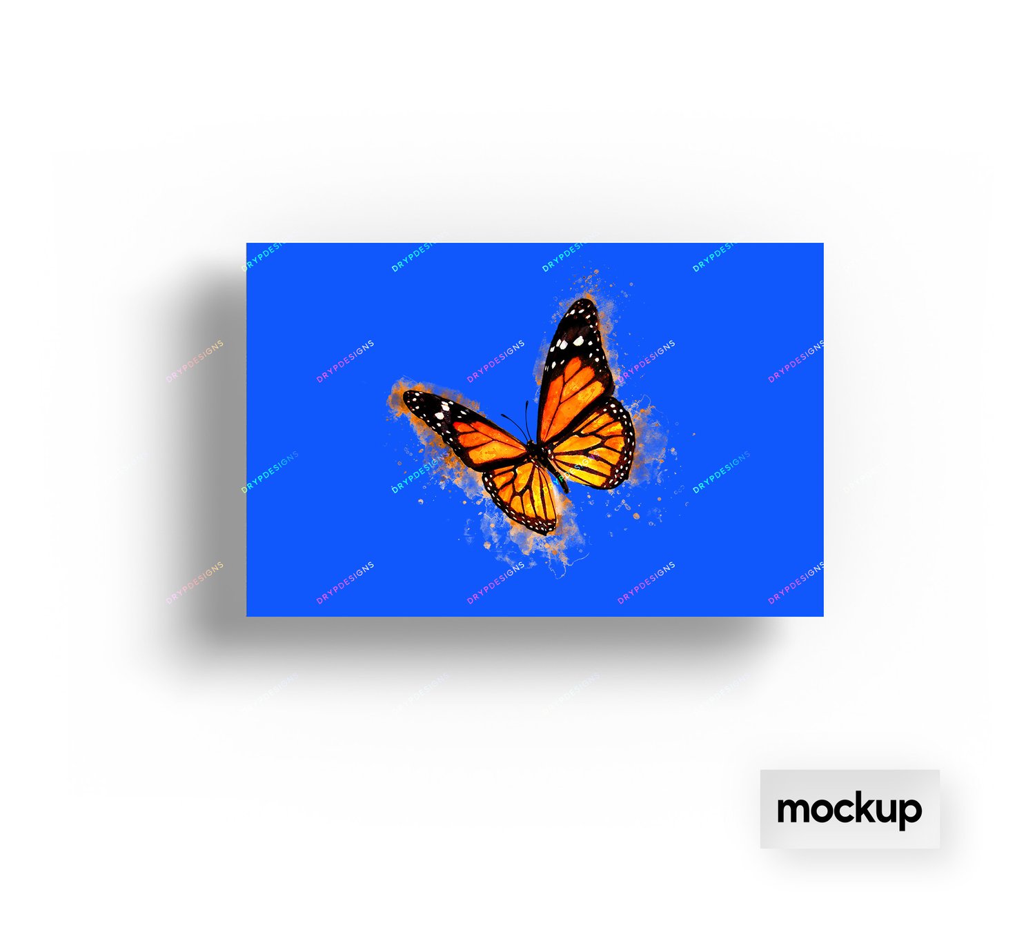 Vibrant Rainbow Butterfly PNG — drypdesigns, Vibrant 