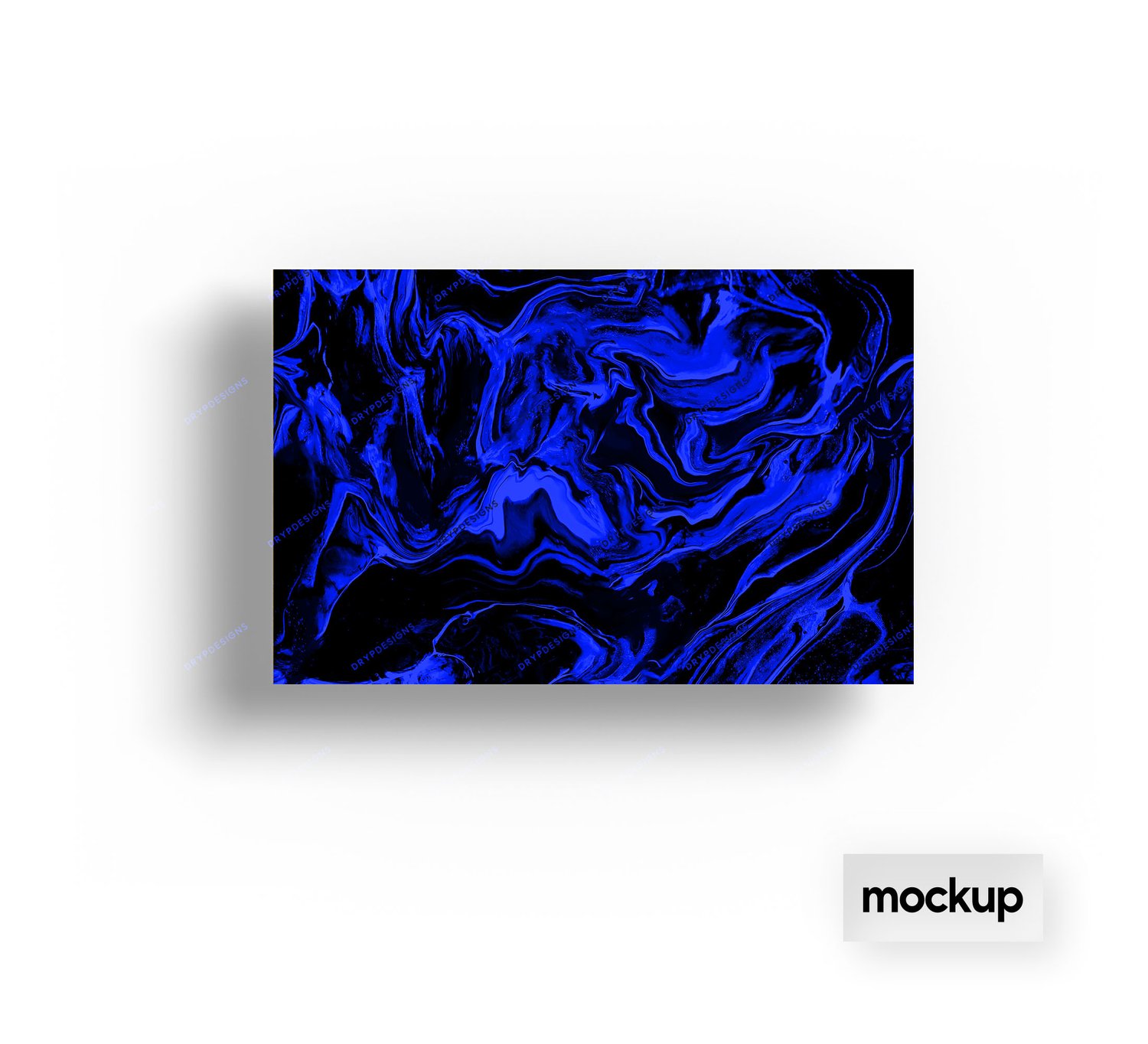 Nền giấy kỹ thuật số liên tục đá lỏng đen + xanh sắc nét và trang nhã. Sự phối hợp giữa hai màu đen và xanh nền cùng với khối đá lỏng tạo nên một bức tranh trừu tượng đầy sức hút.