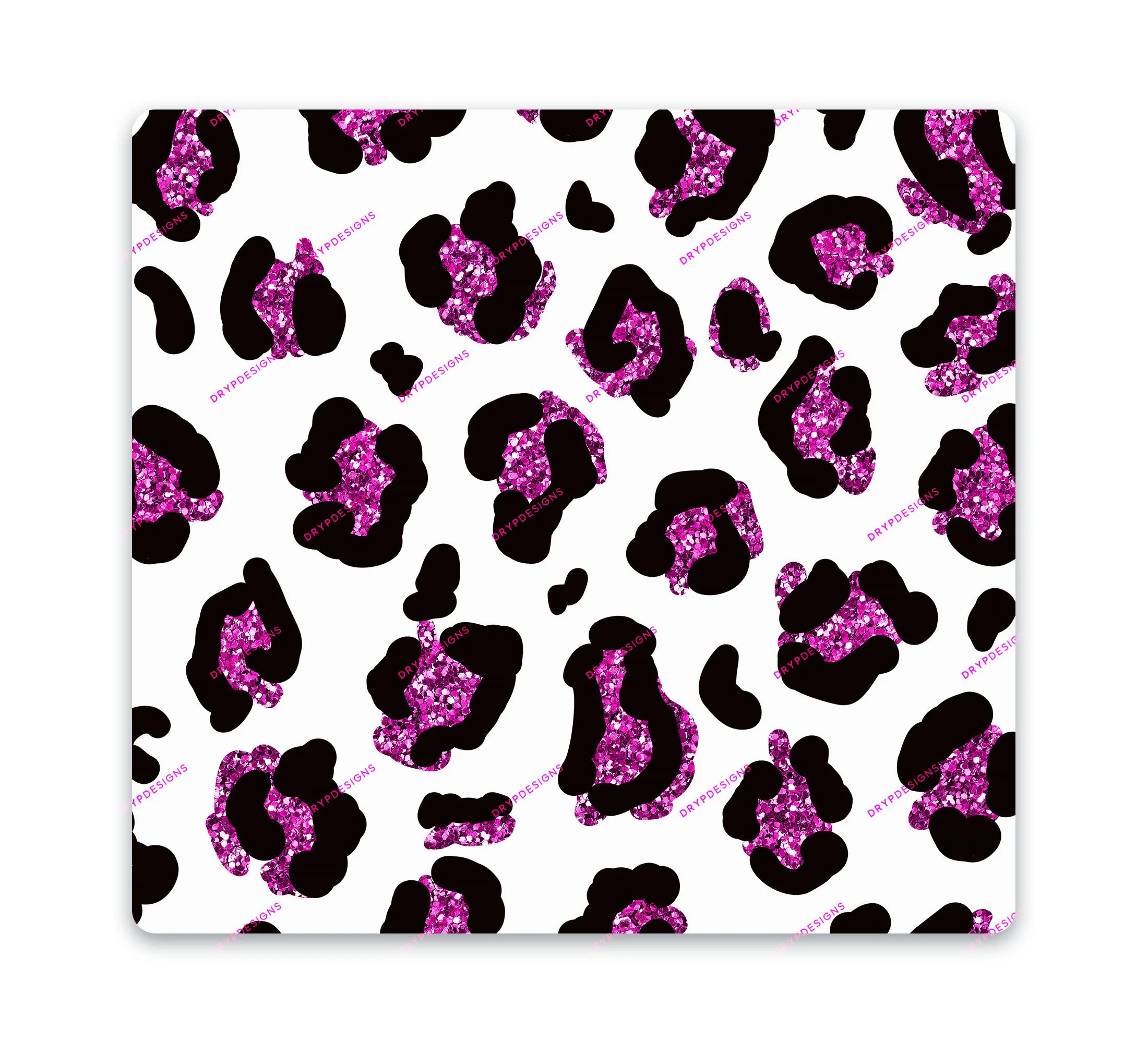 Realistic Pink Leopard Print Seamless Background — drypdesigns