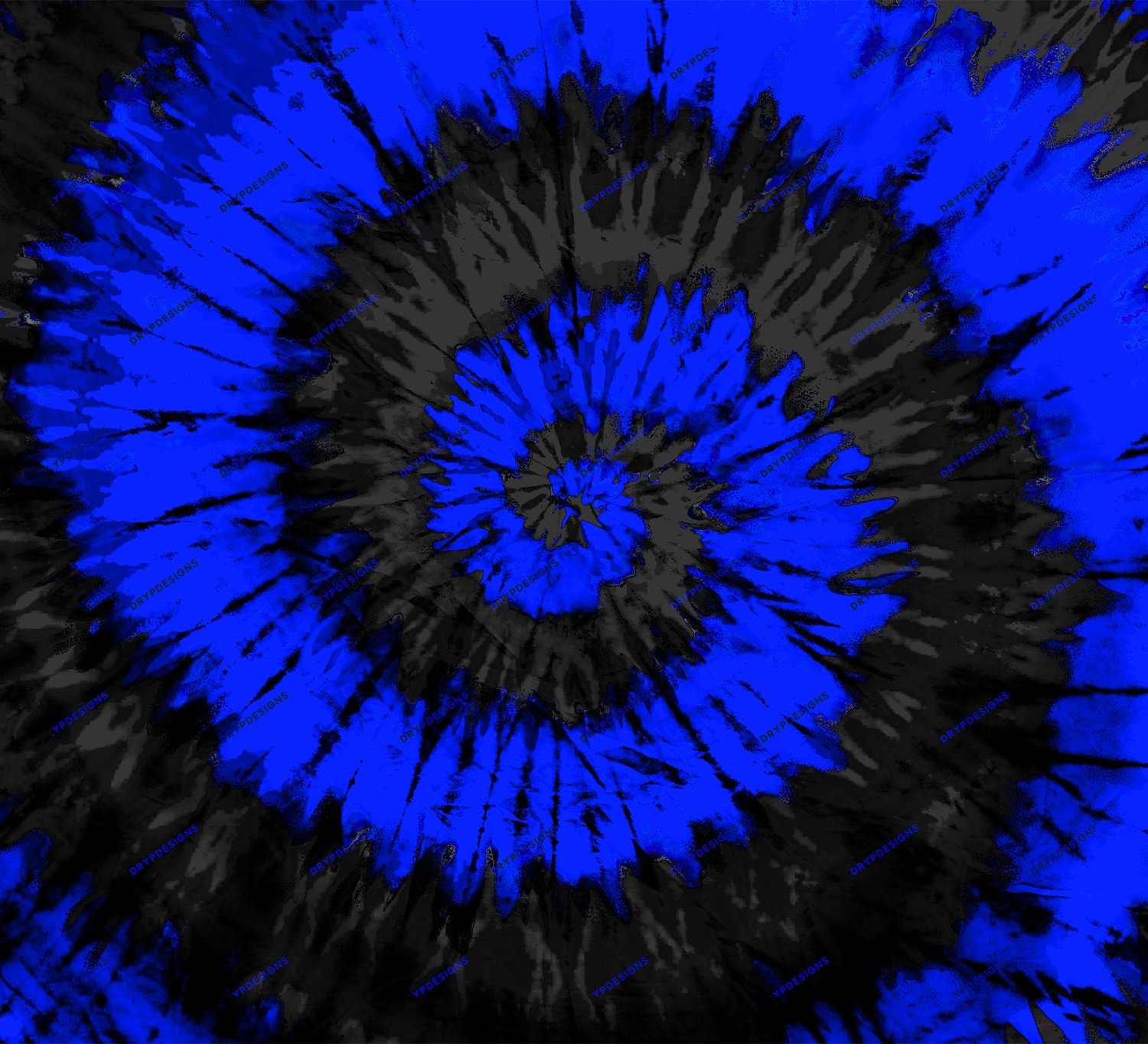 Black + Blue Tiedye Digital Background — drypdesigns