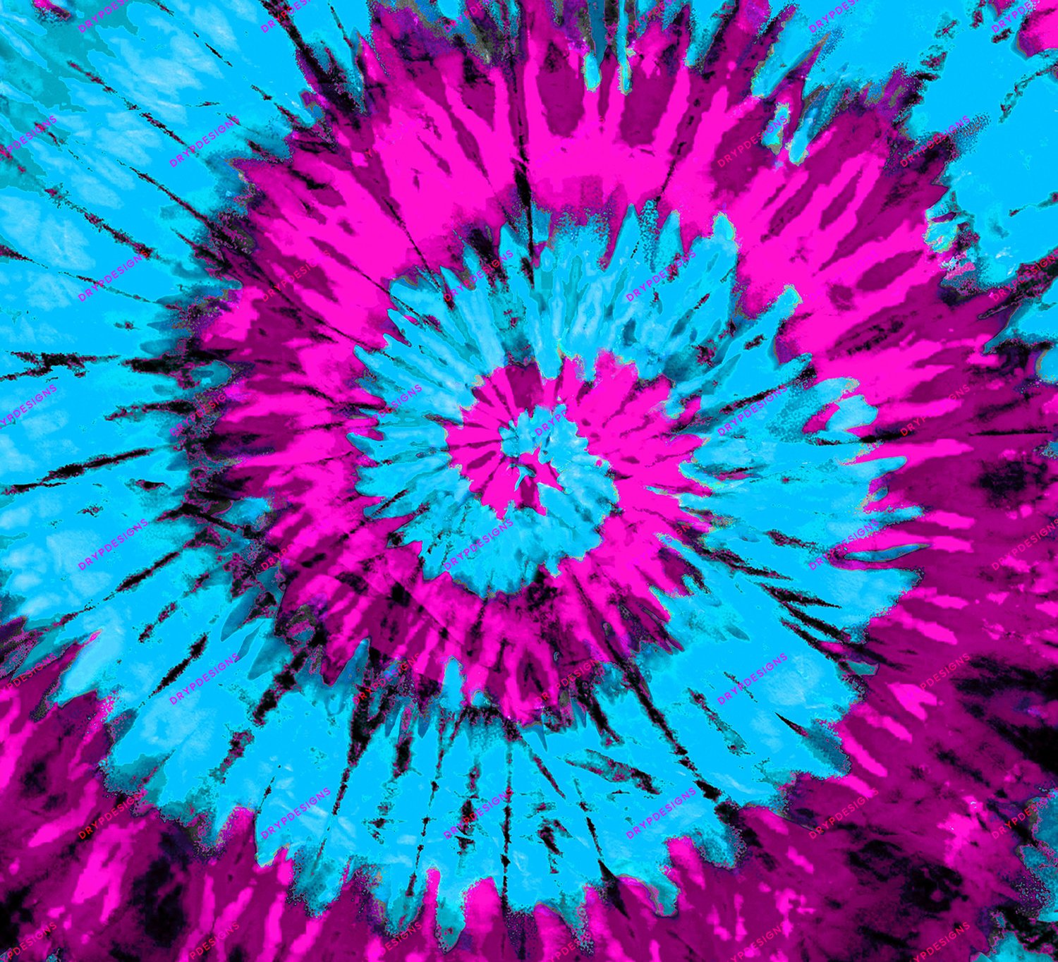 Pink + Blue Cotton Candy Tie-Dye Background — drypdesigns