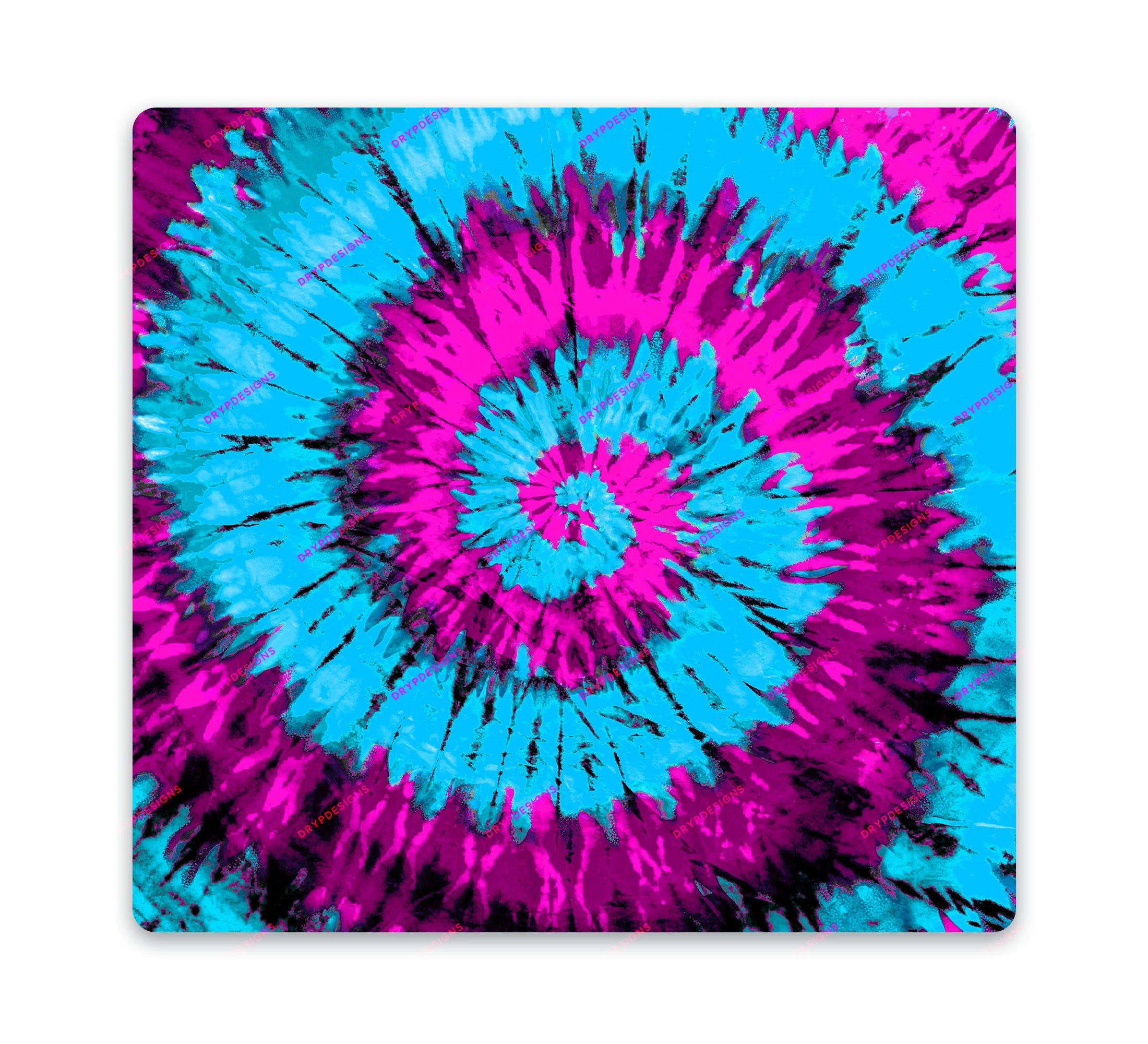 Black + Pink + Purple Tiedye Digital Paper — drypdesigns