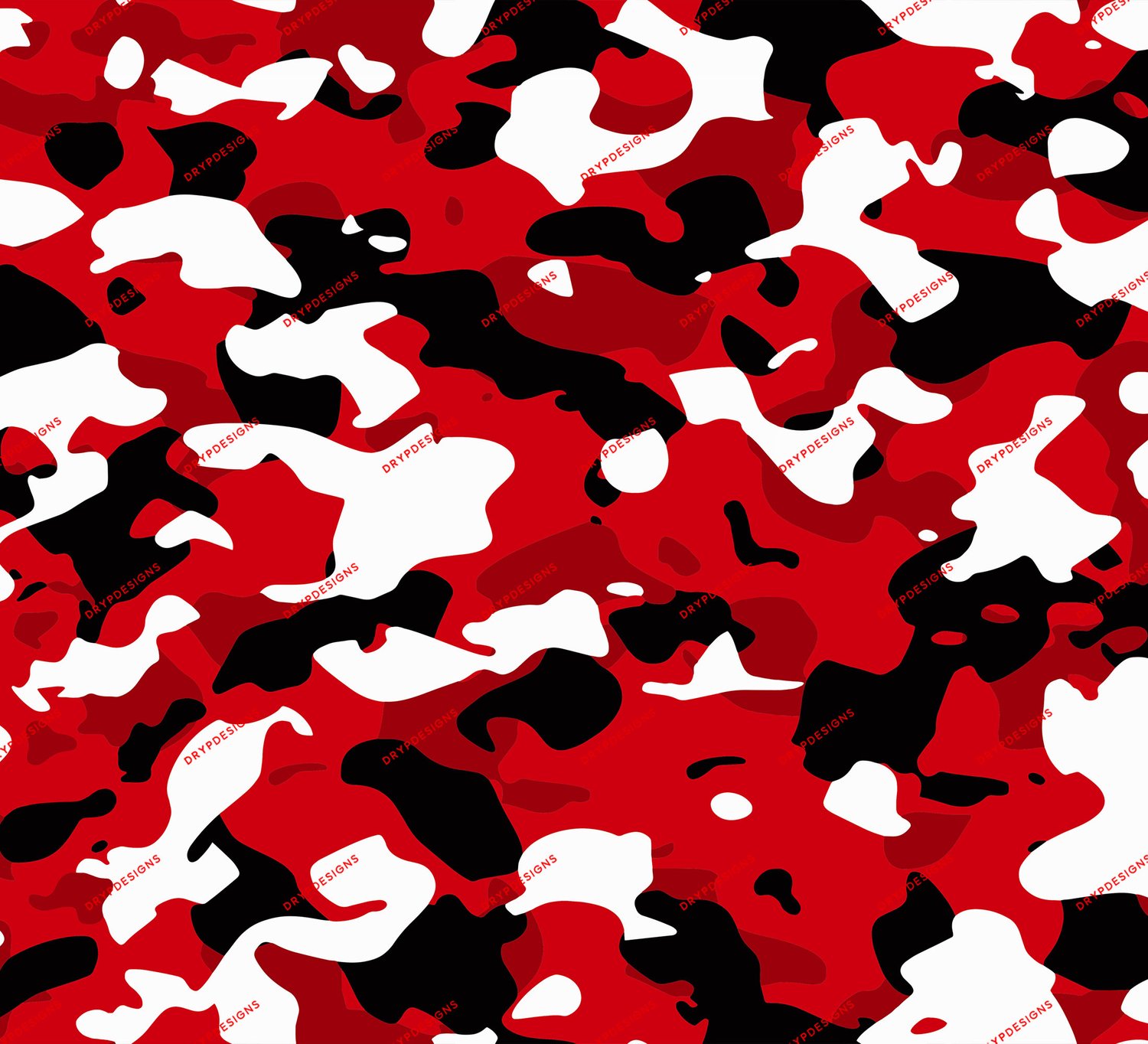 Red Digital Camo Background