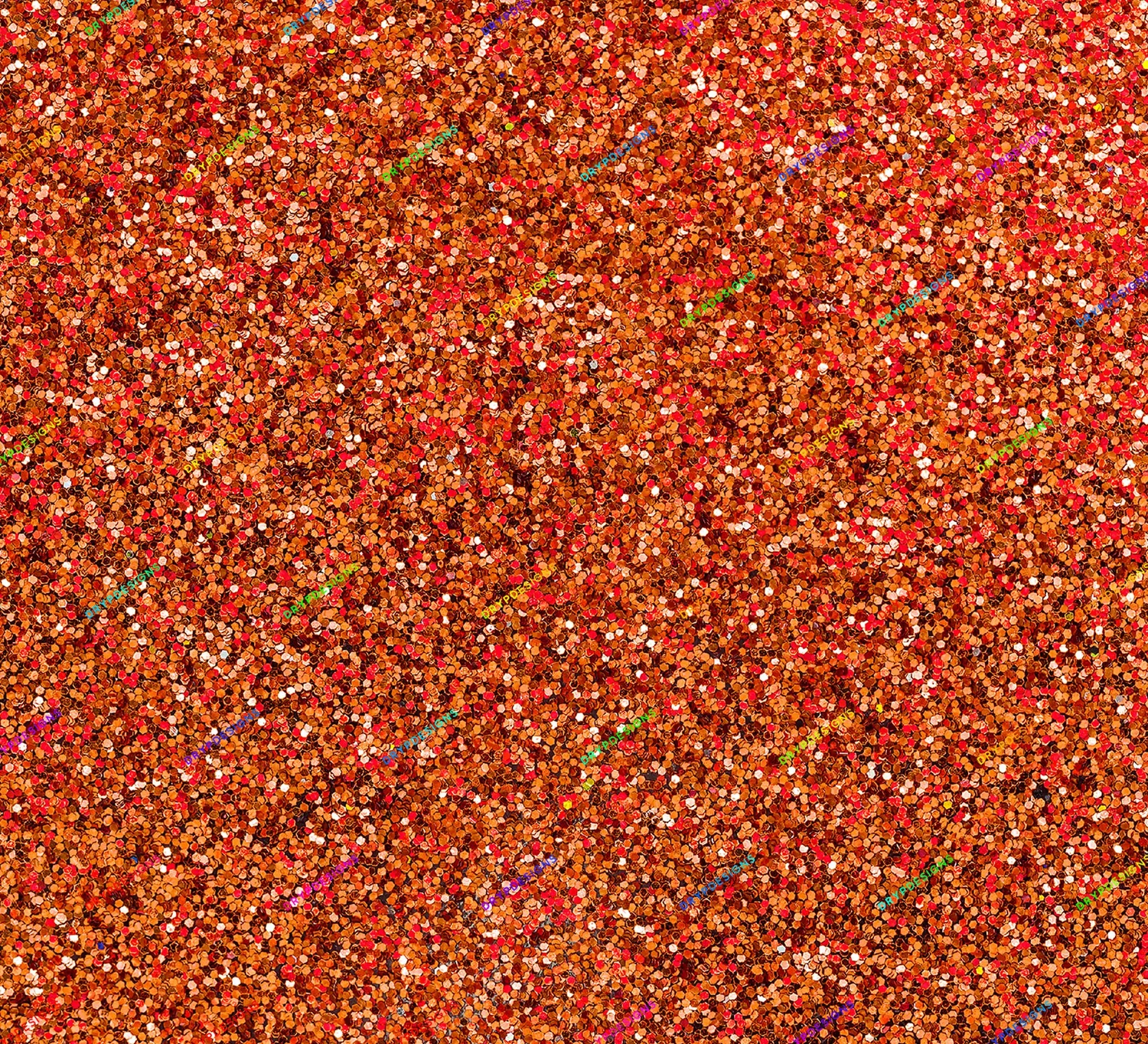 orange-glitter-paper