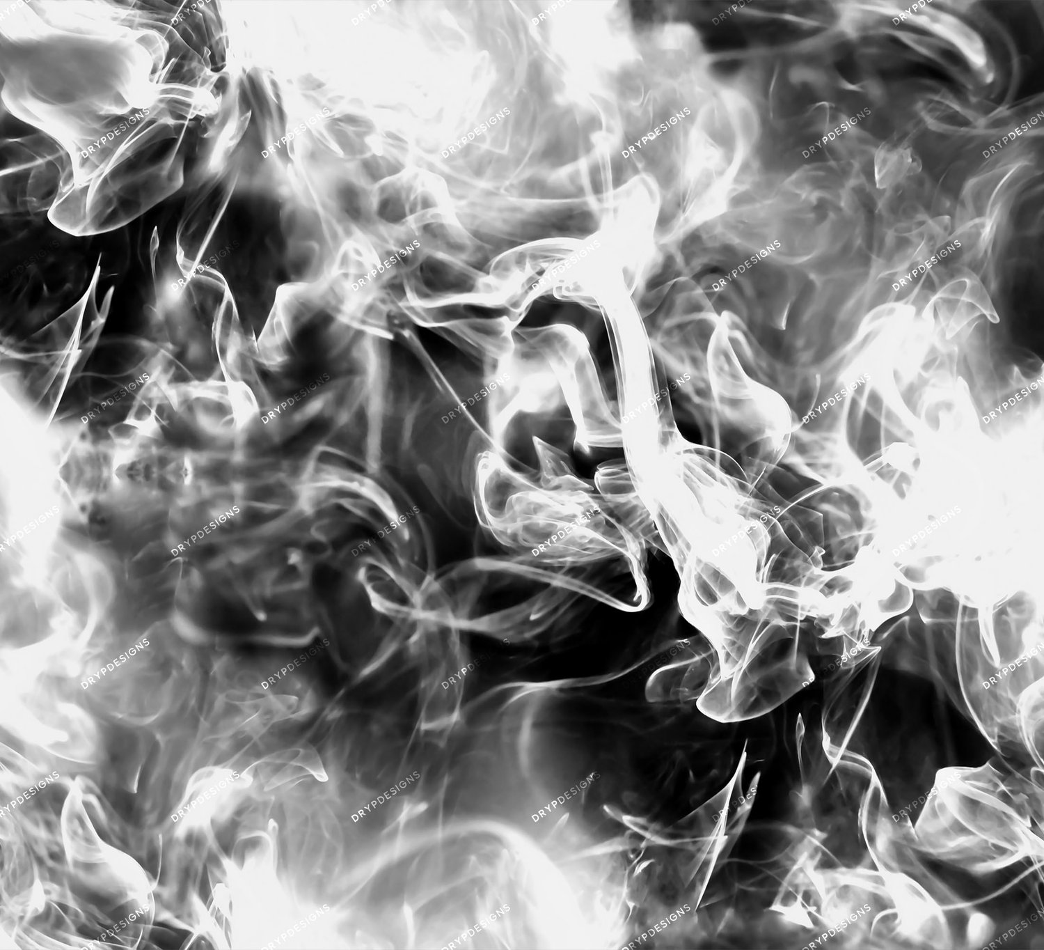 Black + White Smoke Seamless Background — drypdesigns