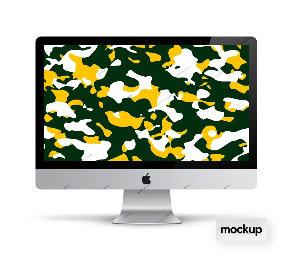 Military Green Camo Seamless Pattern — drypdesigns