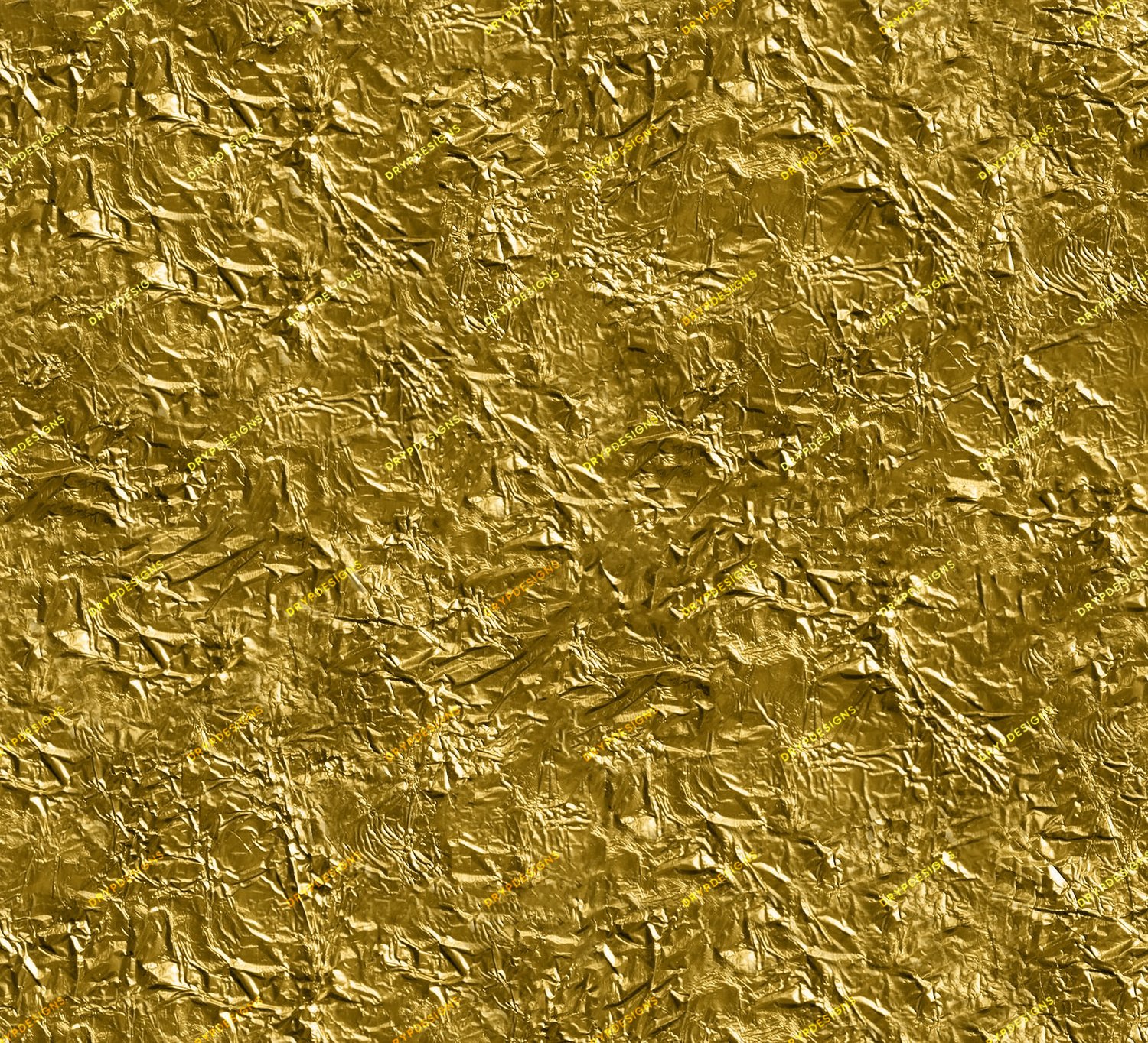 Crinkled Gold Foil Seamless Background — drypdesigns