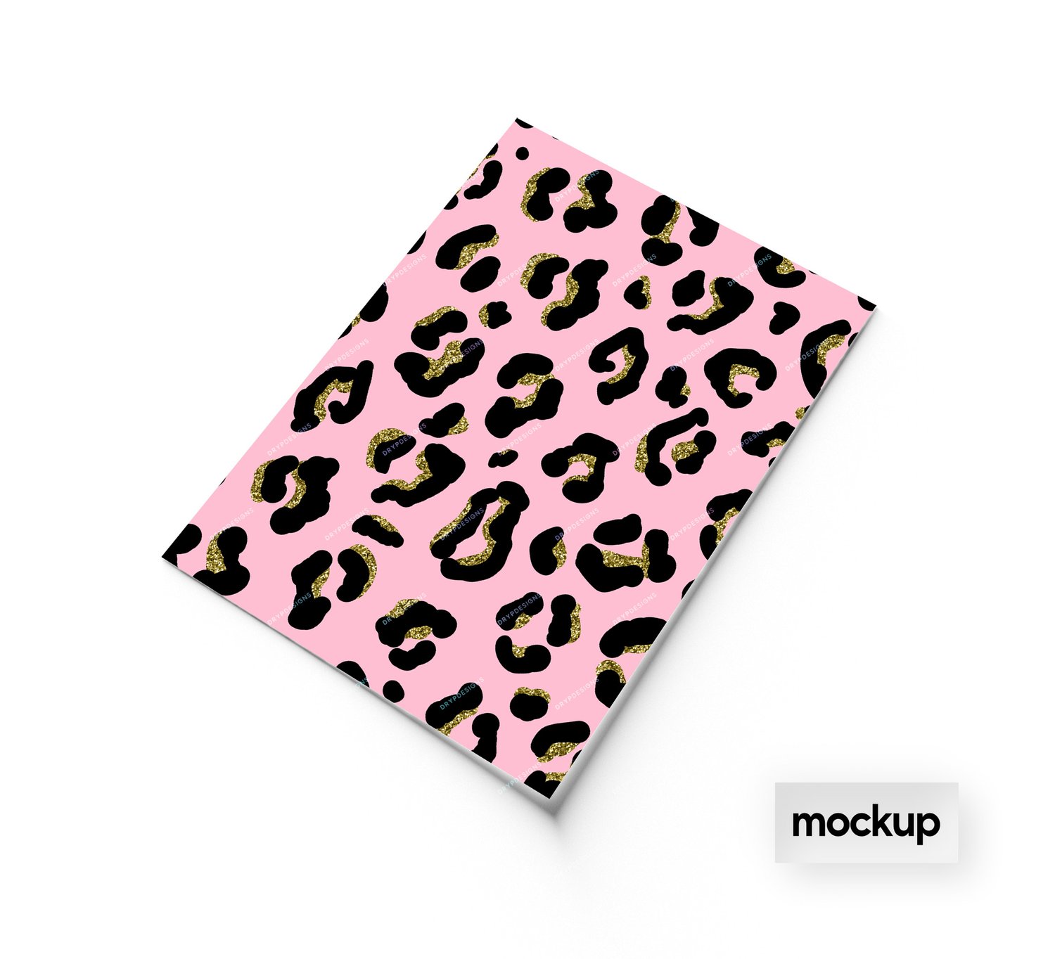 Hot Pink Leopard Print Glitter Tape - 15mm x 5m - Craft Supply Planner –  MindTheWrap