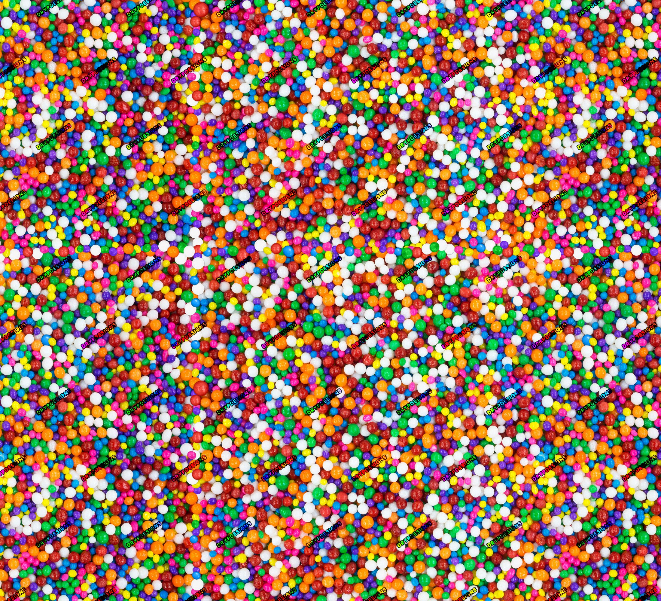 Rainbow Candy Sprinkles Digital Paper — drypdesigns
