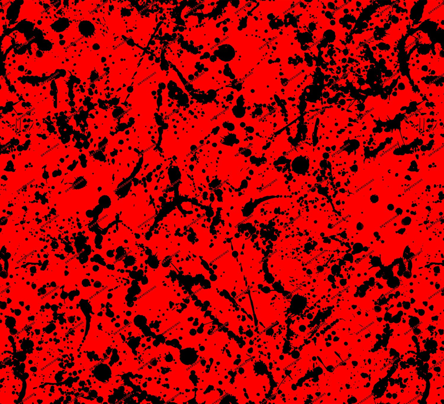 Red Paint Splatter Seamless Background — drypdesigns