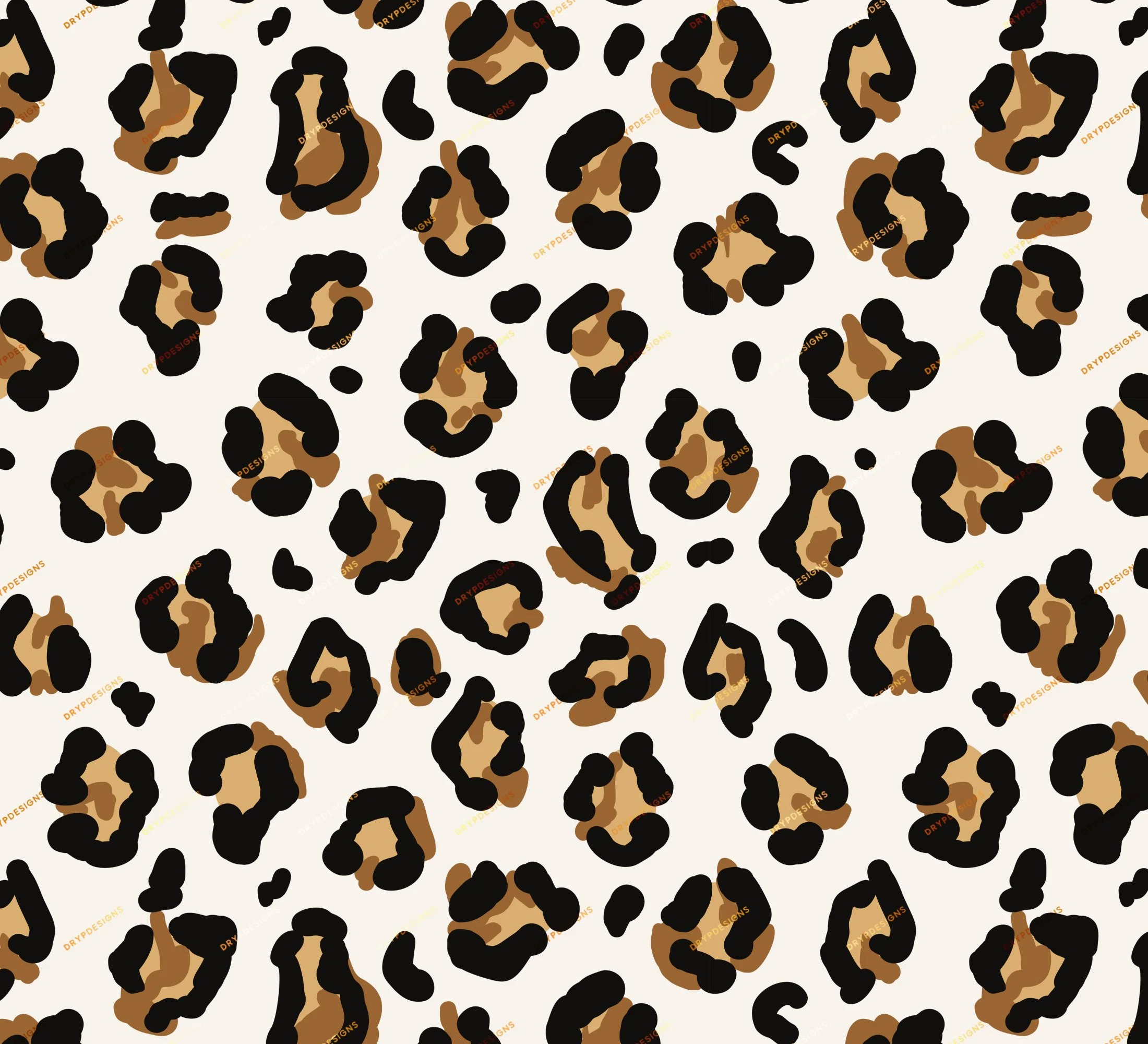 Rainbow Glitter Gradient Leopard Print Seamless Background — drypdesigns