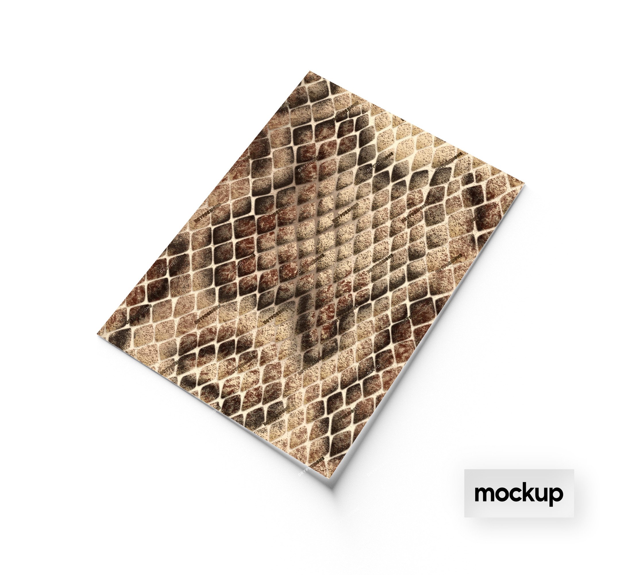 Fuzzy Brown Snakeskin Seamless Texture — drypdesigns