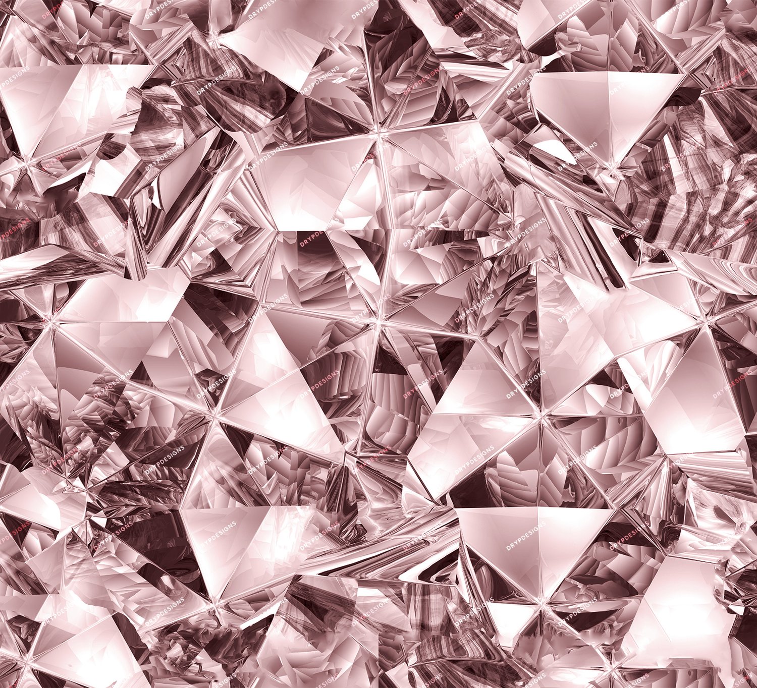 Rose Gold Diamonds Seamless Background — drypdesigns