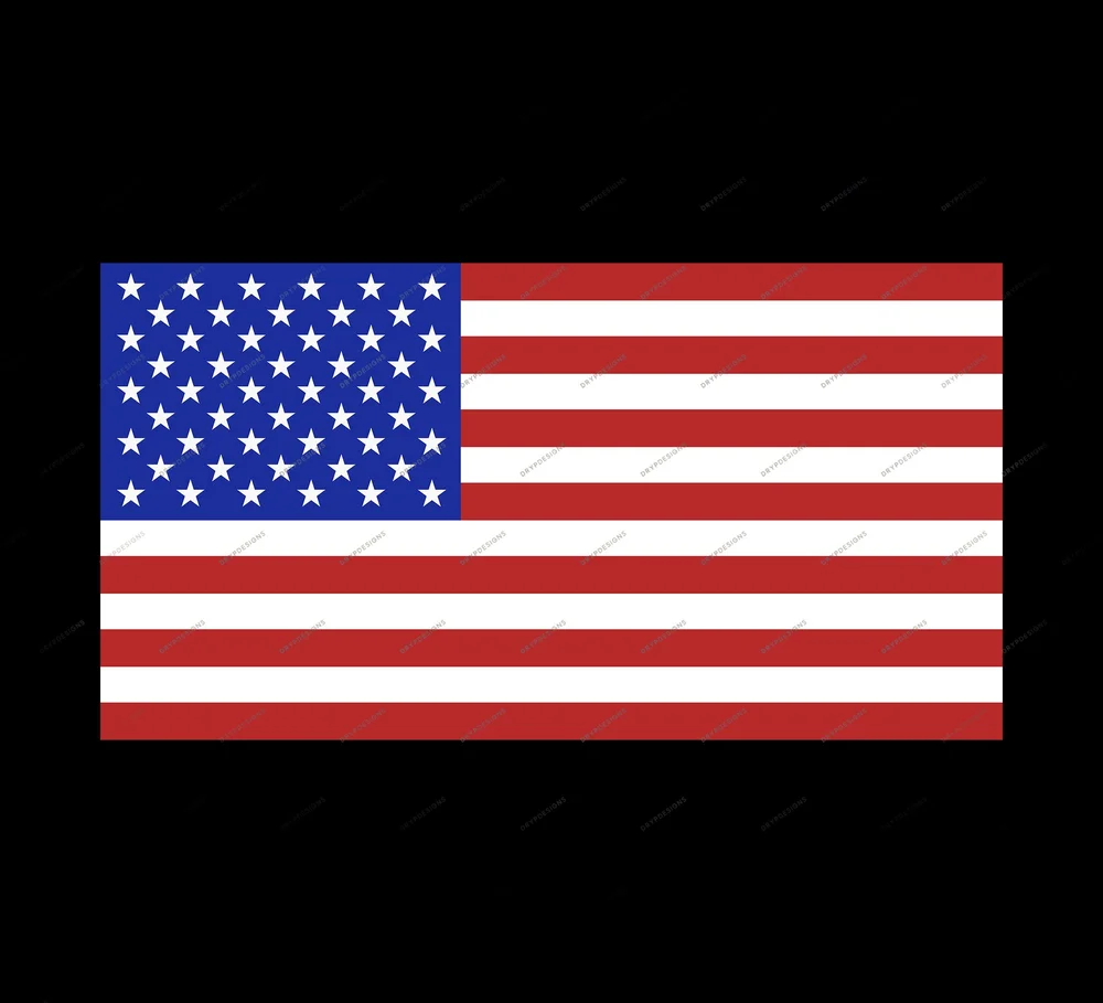 Rippled American Flag PNG Background — drypdesigns