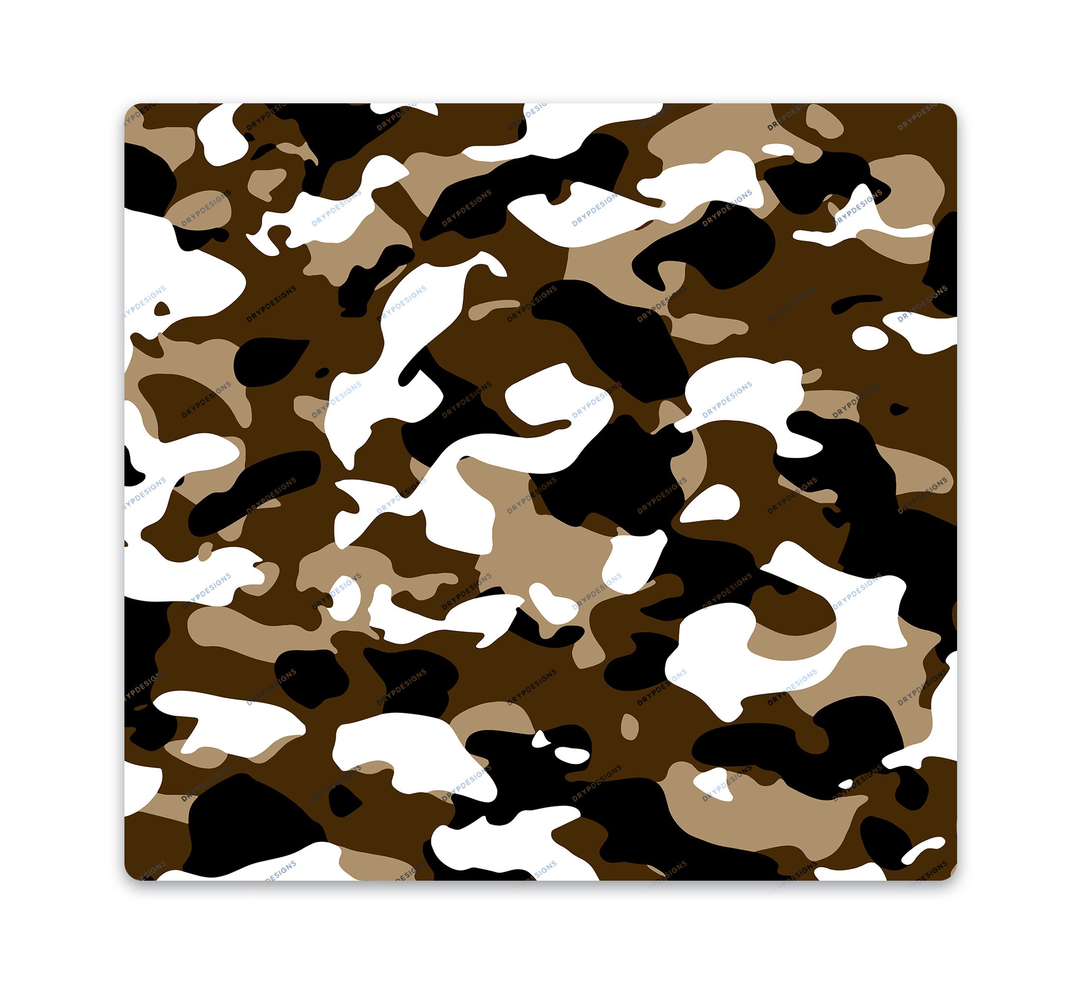 Yellow Camo Seamless Background Pattern — drypdesigns