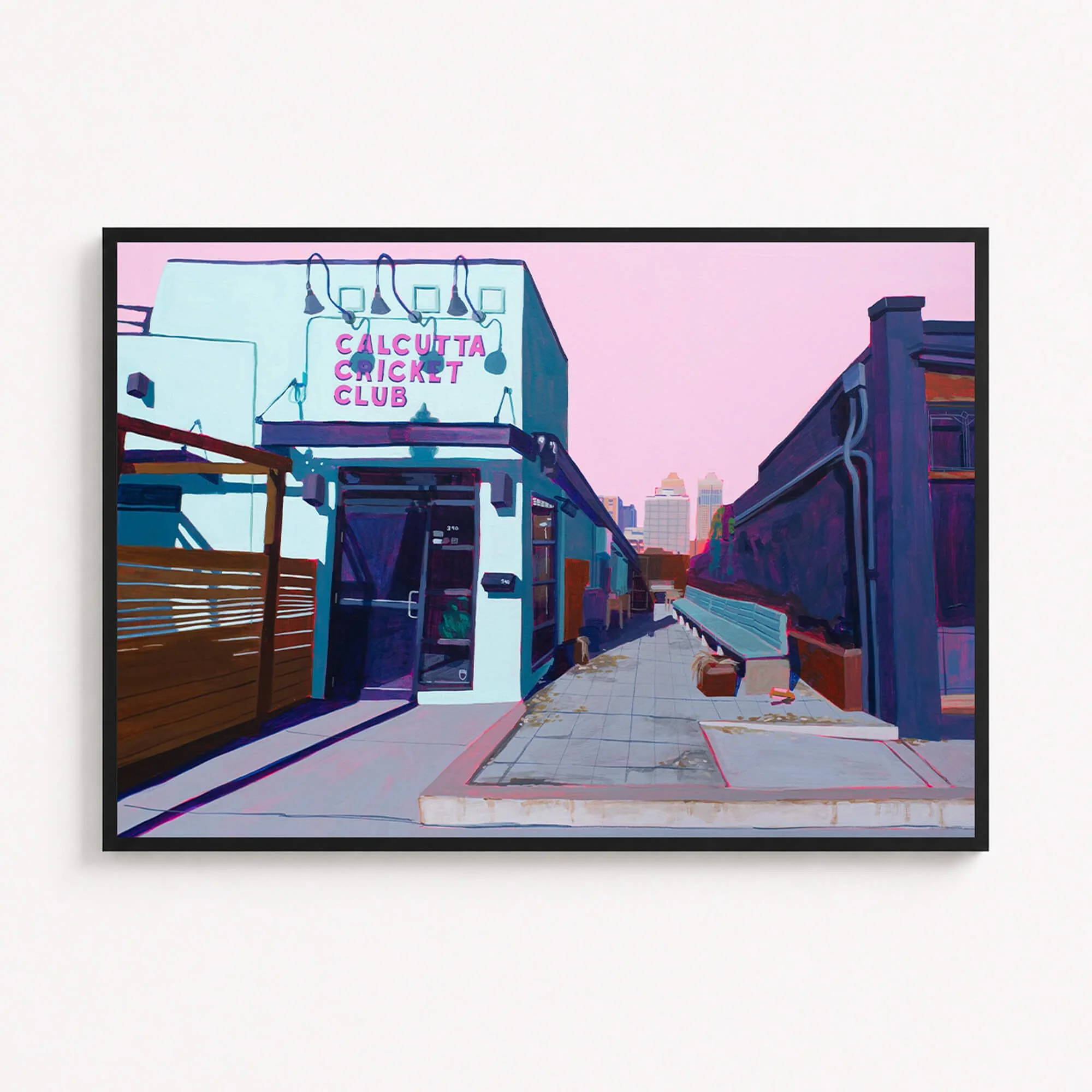 Calcutta Cricket Club Framed Print — 12" x 16"