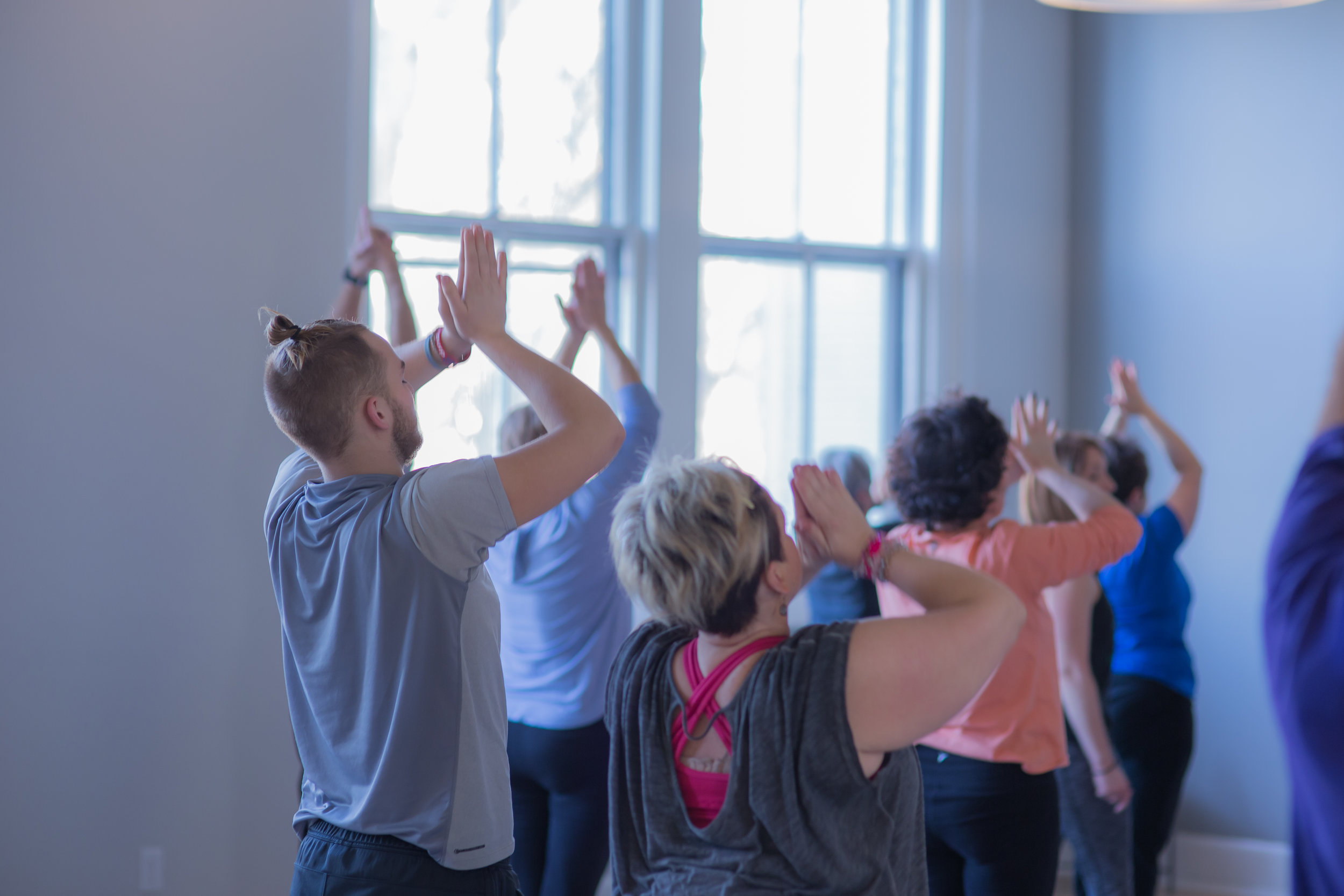 Photo of a training session at Inner Spring Yoga