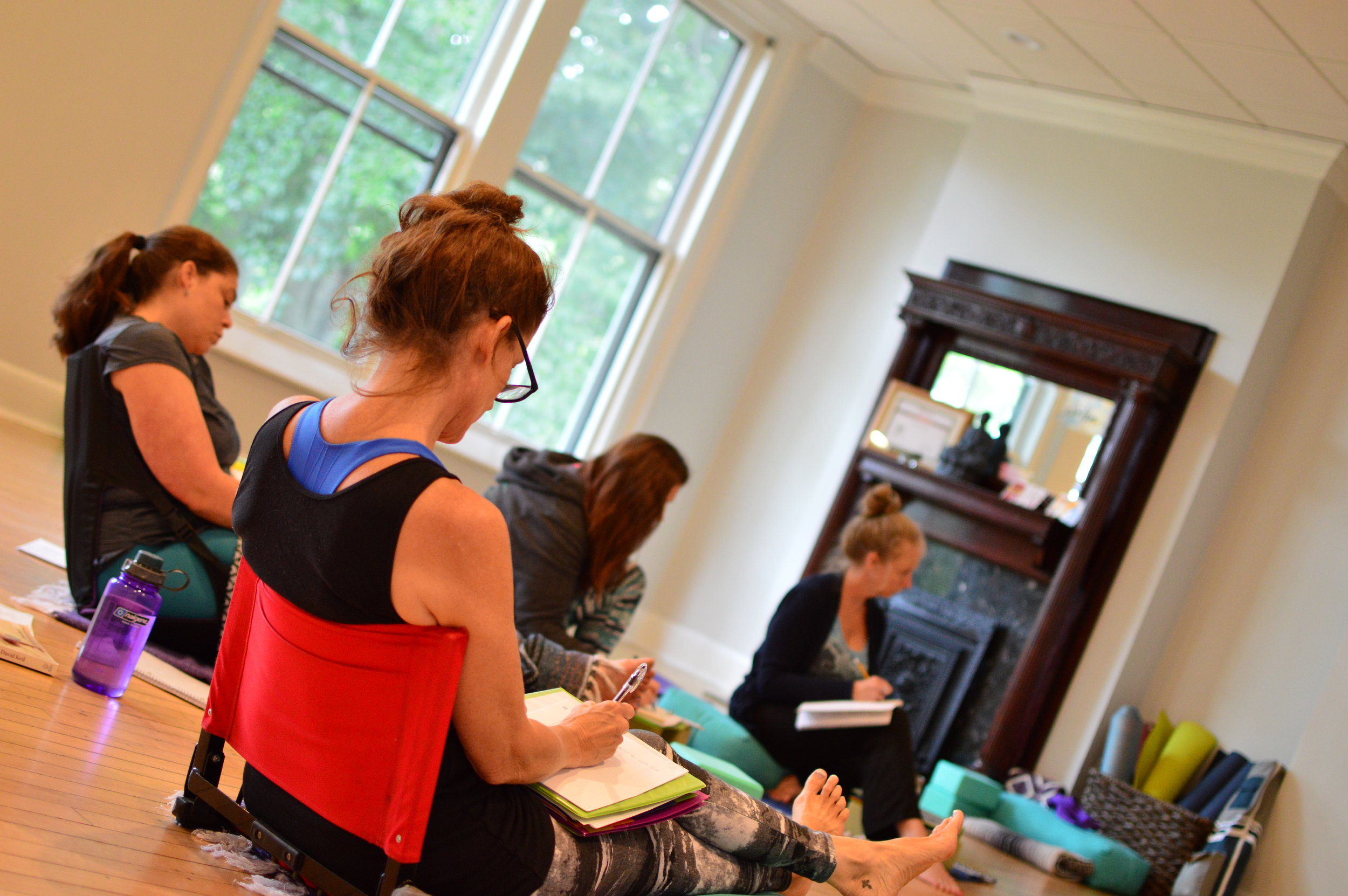 Photo of a training session at Inner Spring Yoga