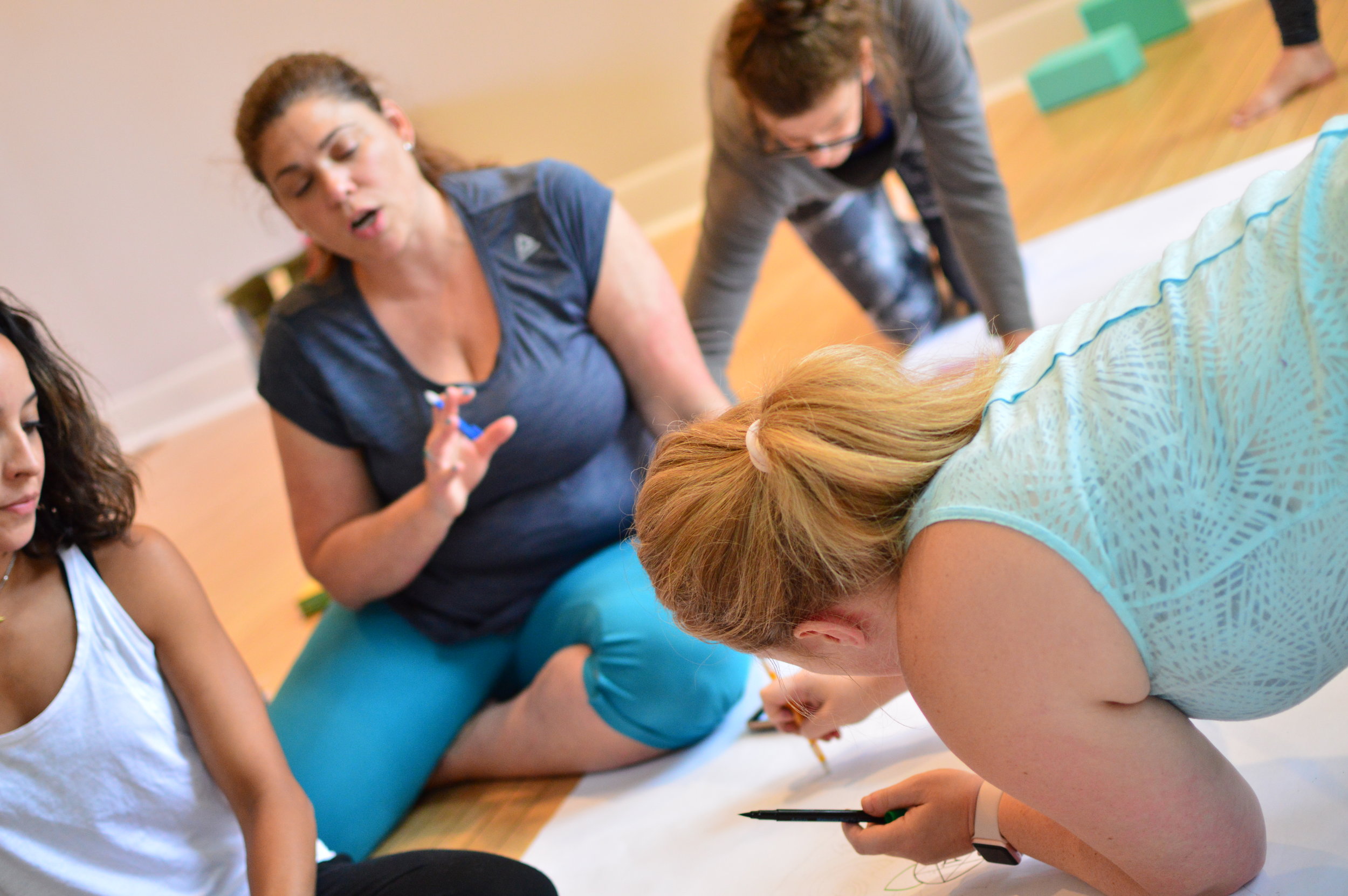 Photo of a training session at Inner Spring Yoga