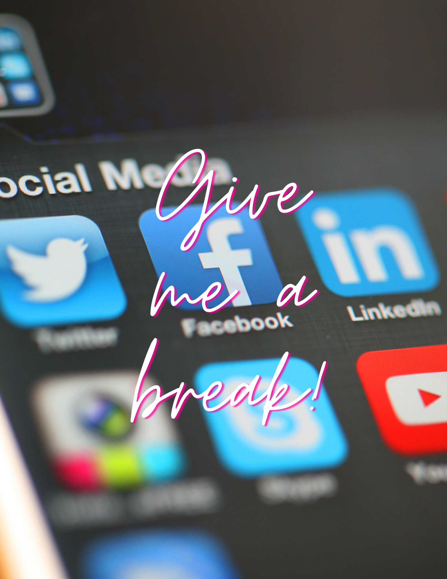 Lessons from my media break