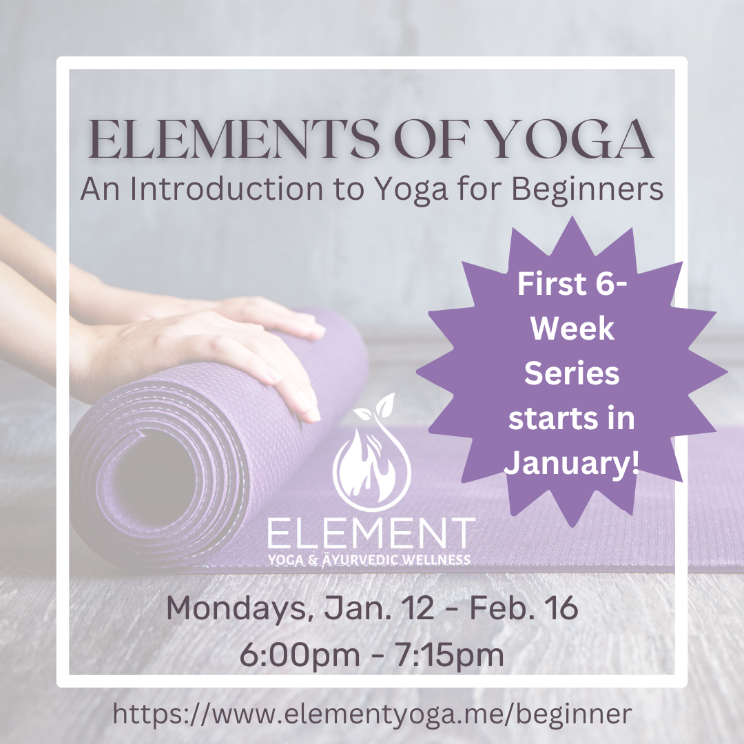 Elements of Yoga: An Introduction to Yoga for Beginners Series 1