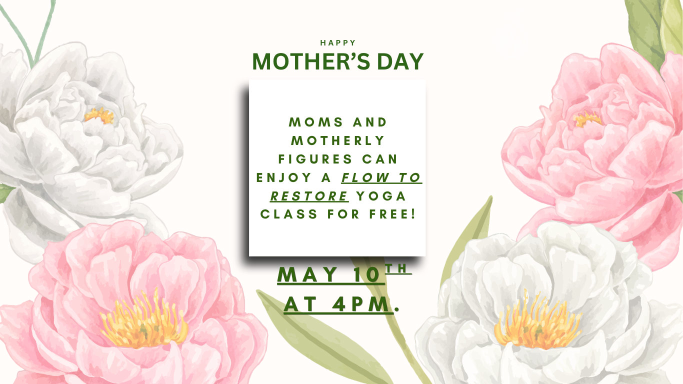 Bring your Mom to class for Free on Mother's Day