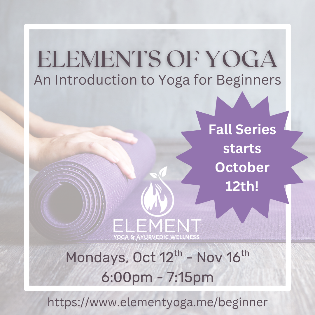 Elements of Yoga: An Introduction to Yoga for Beginners Series 