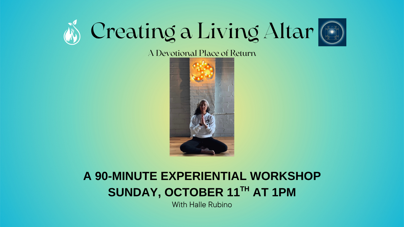 Creating a Living Altar: A Devotional Place of Return