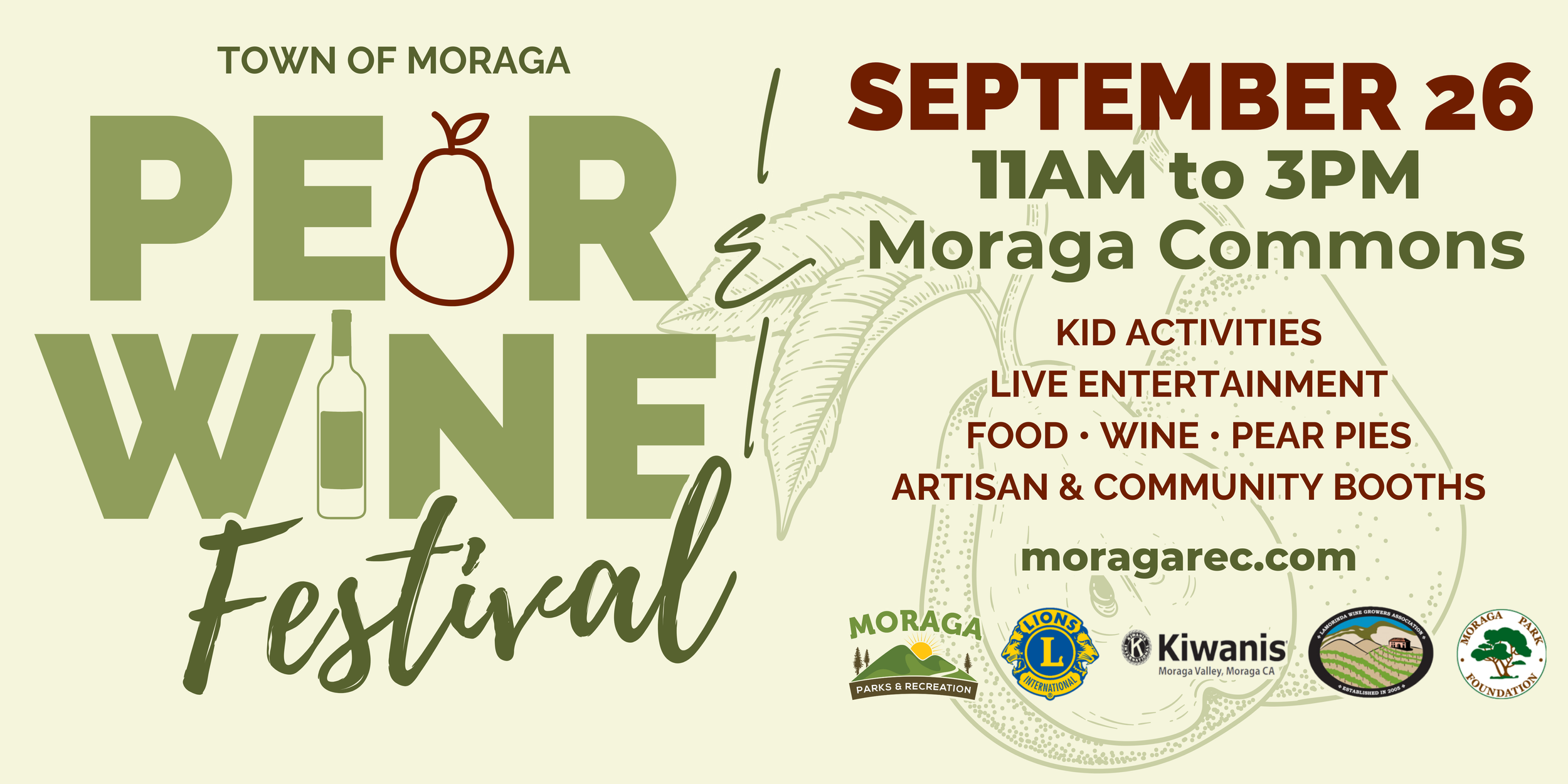 Moraga Pear and Wine Festival