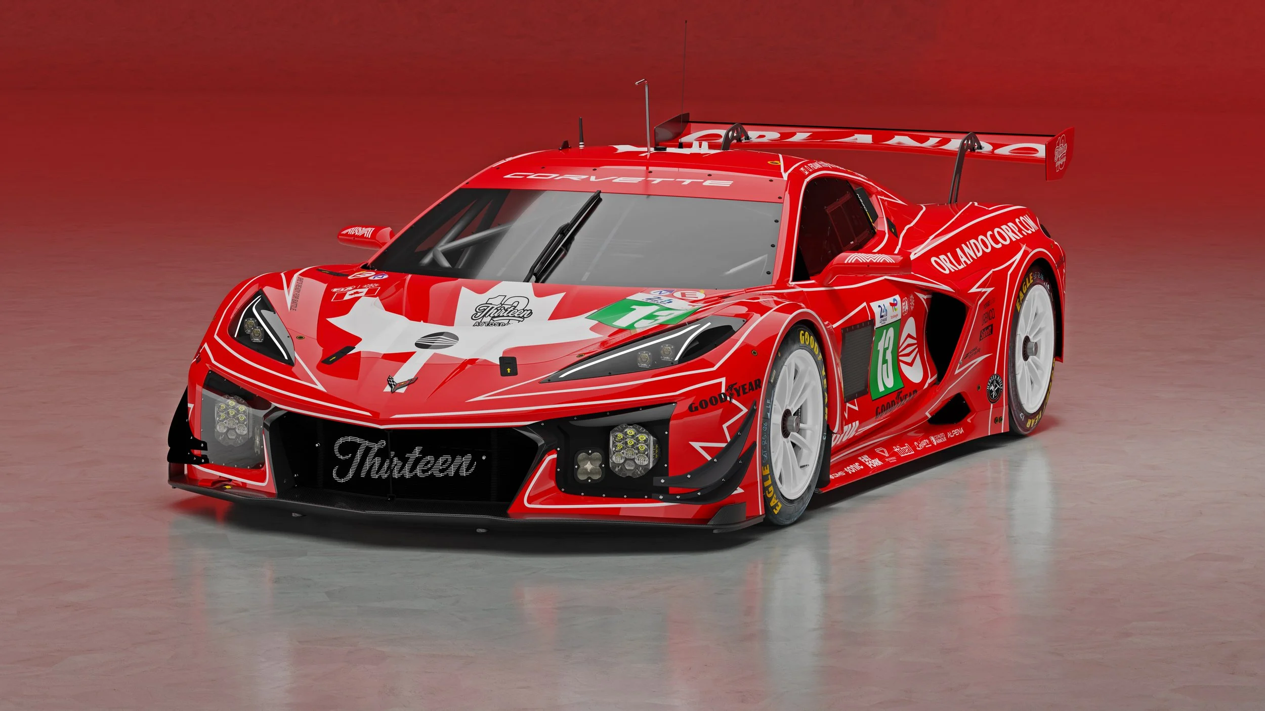 13 Autosport Le Mans 2026 -  Canadian Design RevealED