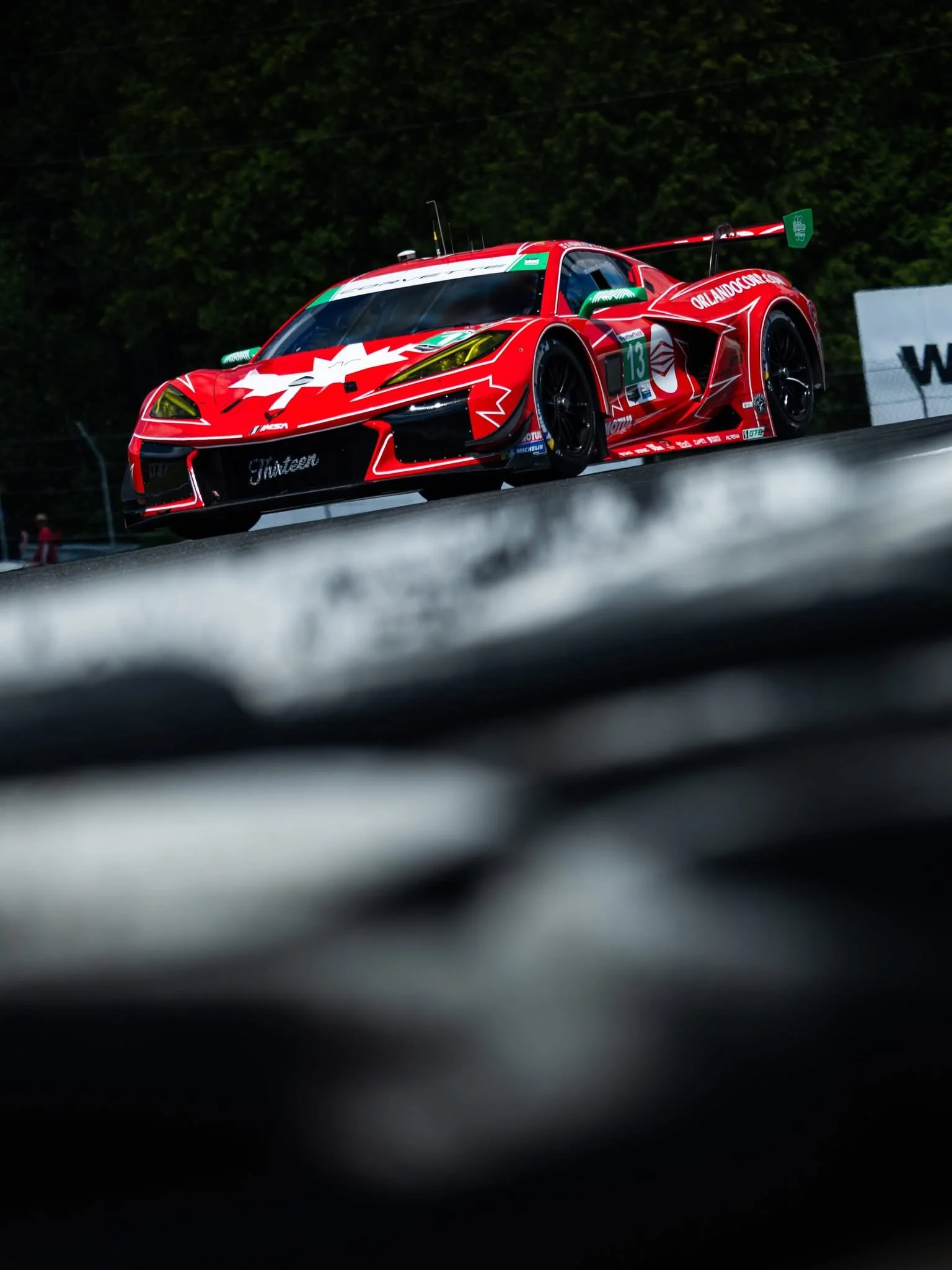 13 Autosport Corvette Flys the Maple Leaf at Home Race