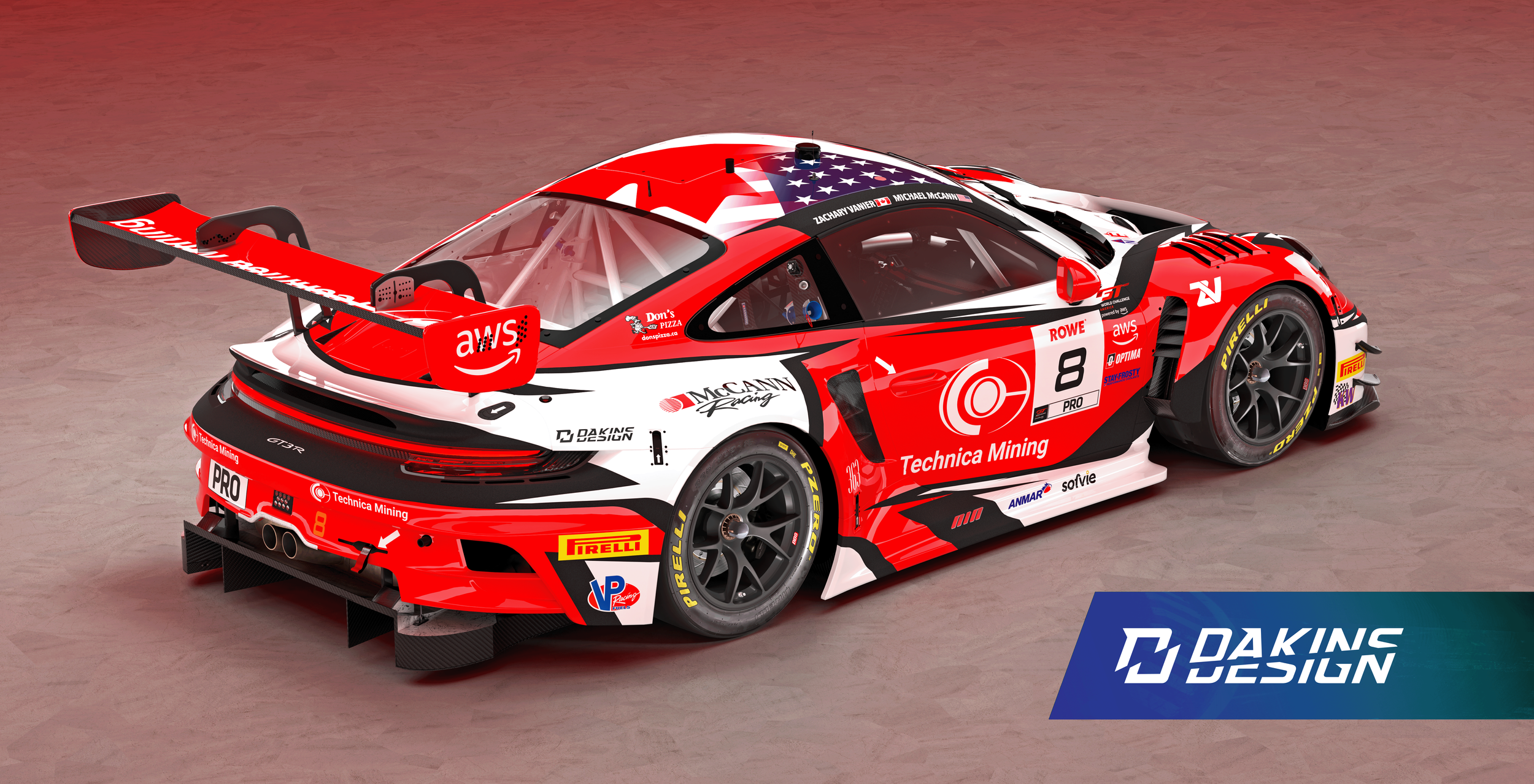 3D Rendering: DAKINS DESIGN