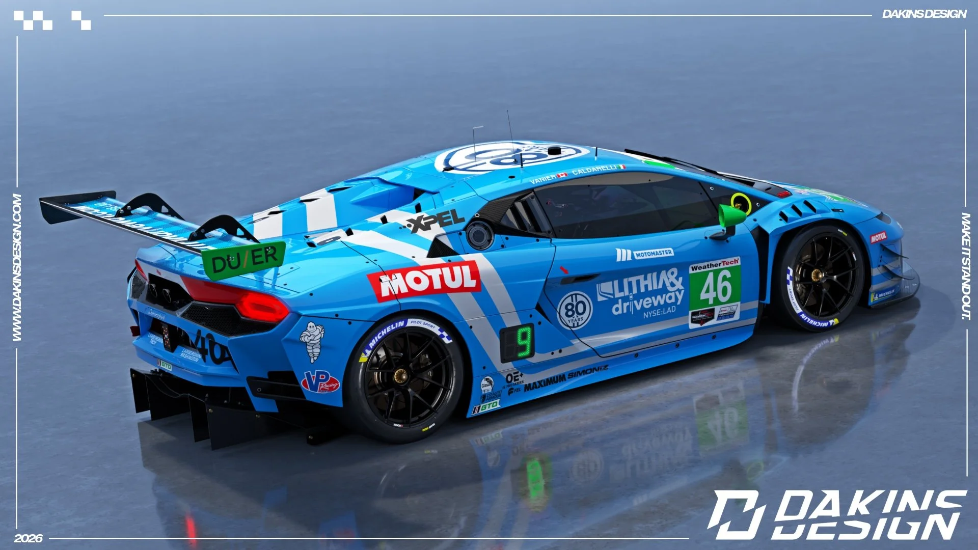 3D Rendering: DAKINS DESIGN