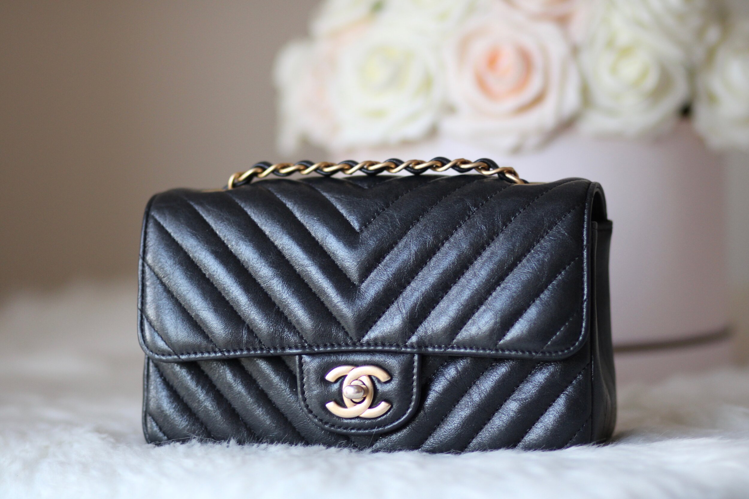 Chanel Blue Caviar Leather Quilted Small Double Flap Classic Bag For Sale  at 1stDibs