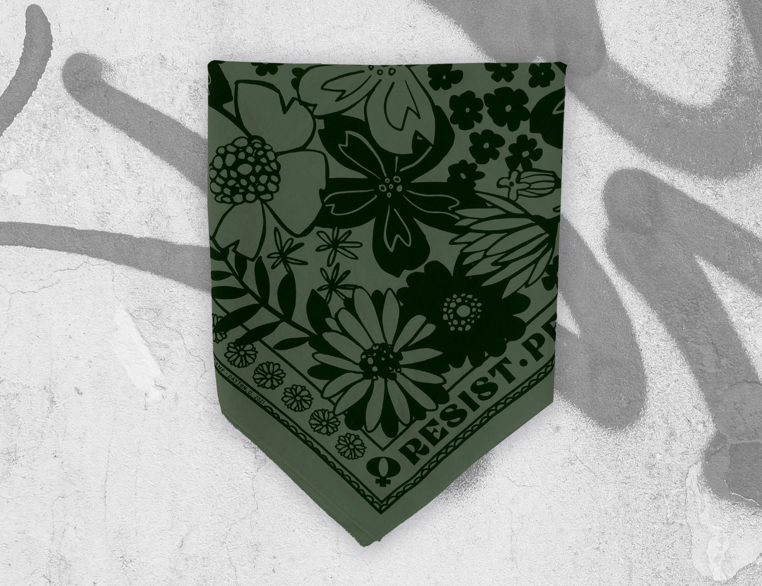 Resist Persist Dissent Bandana