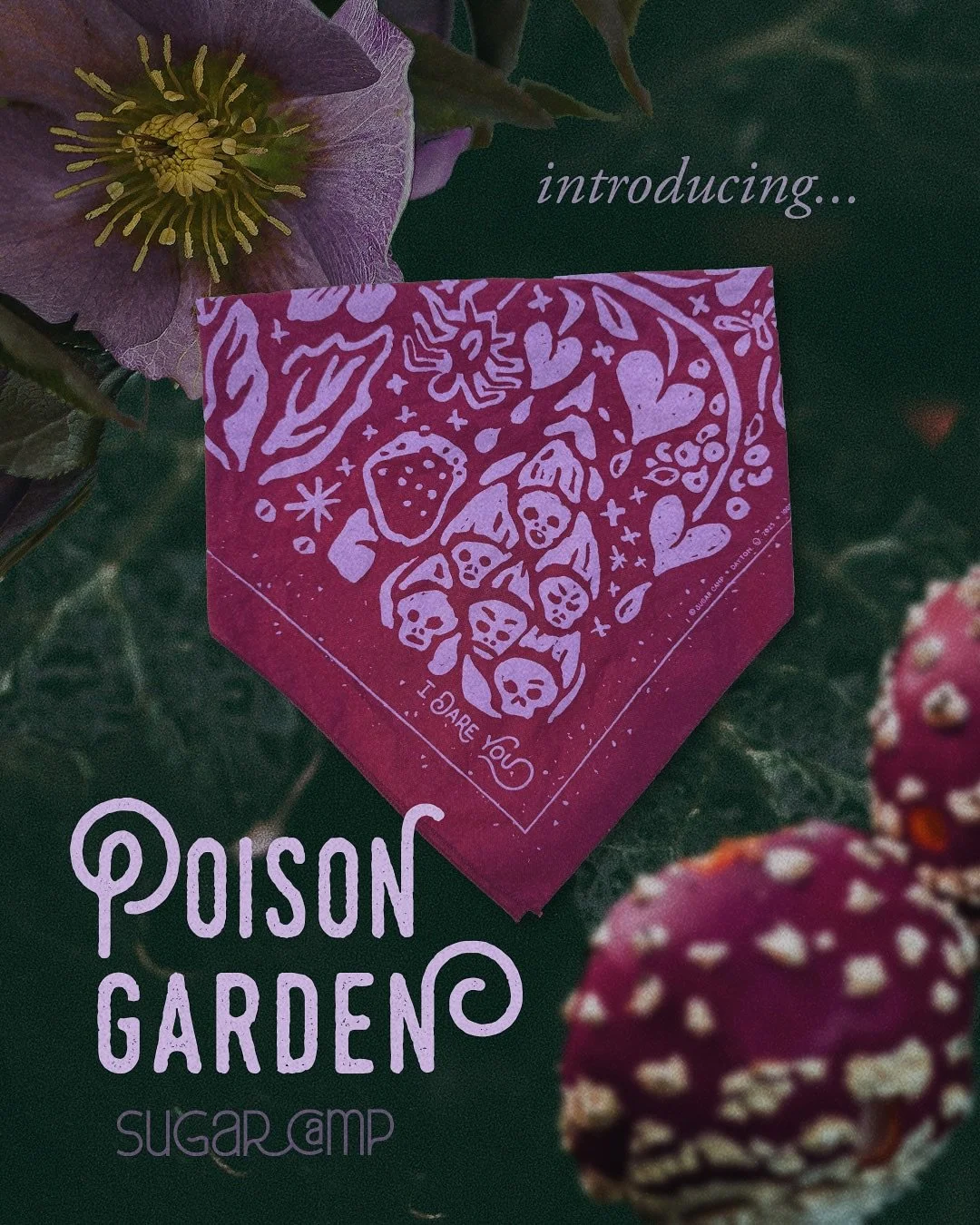 Enter the Poisoner&rsquo;s Garden 🌙✨ Deadly blooms, watchful eyes, and hidden dangers intertwine. Midnight, Poison Berry, and Moss&mdash;pick your poison.

Shop link in bio!

📸: @ohhopscotch (me)
Model: @fortheloveofthreadandplants (and also me)

#