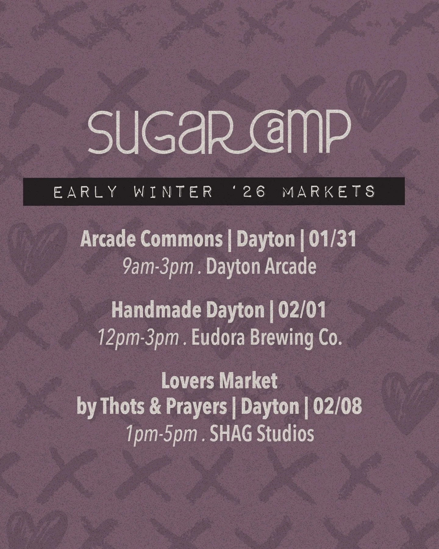 If you&rsquo;re looking for a warm place to go and be amongst community, here&rsquo;s the spots where I&rsquo;m popping up in the coming weeks. 🩷

💎Arcade Commons | Dayton | 01/31
9am-3pm . Dayton Arcade
@arcadedayton will be hosting a free yoga cl