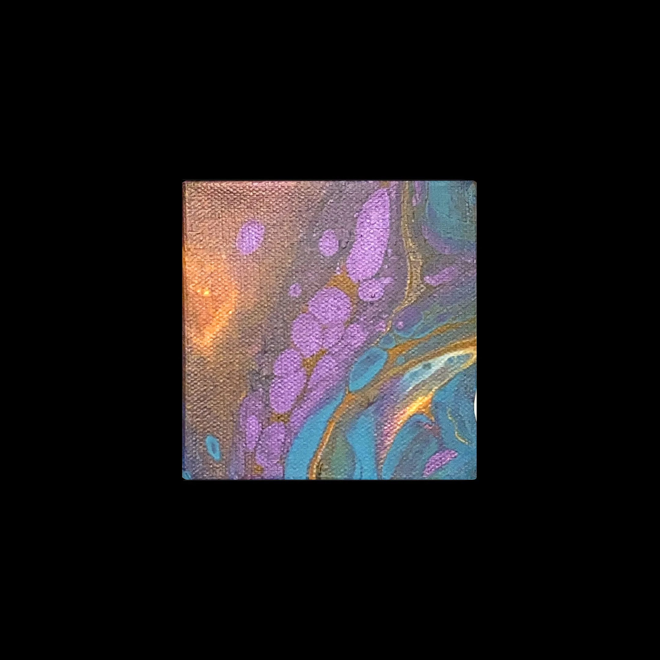 4"x4" Acrylic on canvas