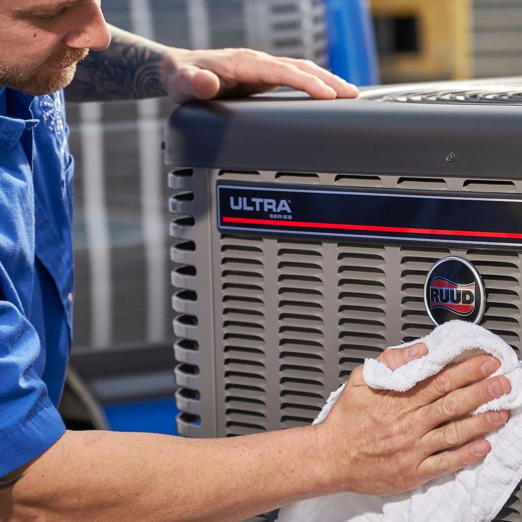 Fine disinfectant mist being released inside residential HVAC ductwork to treat hidden contamination and improve indoor air quality in Tampa homes.